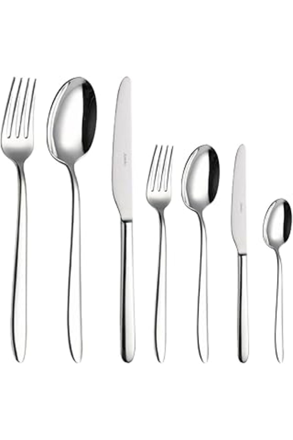 Mu Art Ahşap Jumbo 9400 84 Parça 12 Kişilik Çatal Kaşık Bıçak Takımı