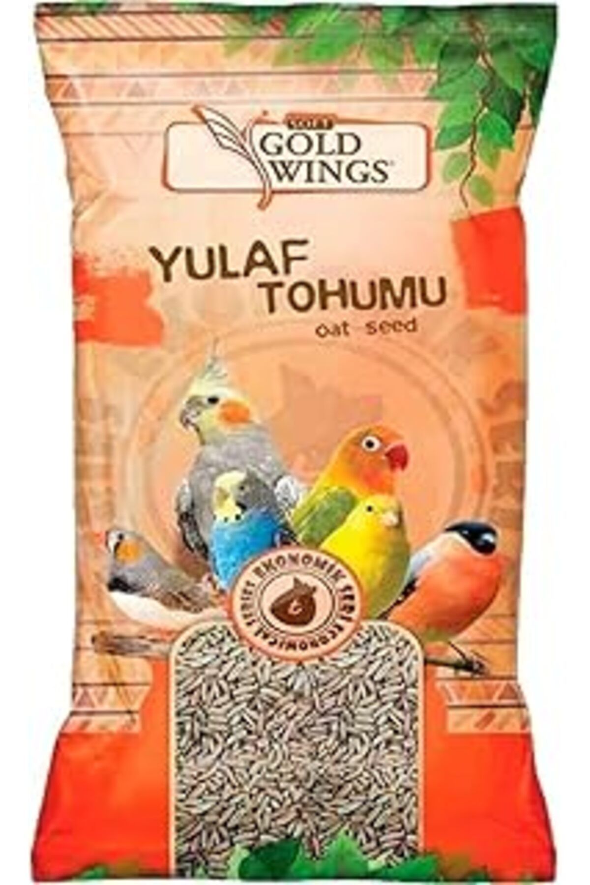 Mu Art Ahşap Gold Wings Yulaf Kuş Yemi 300 Gr