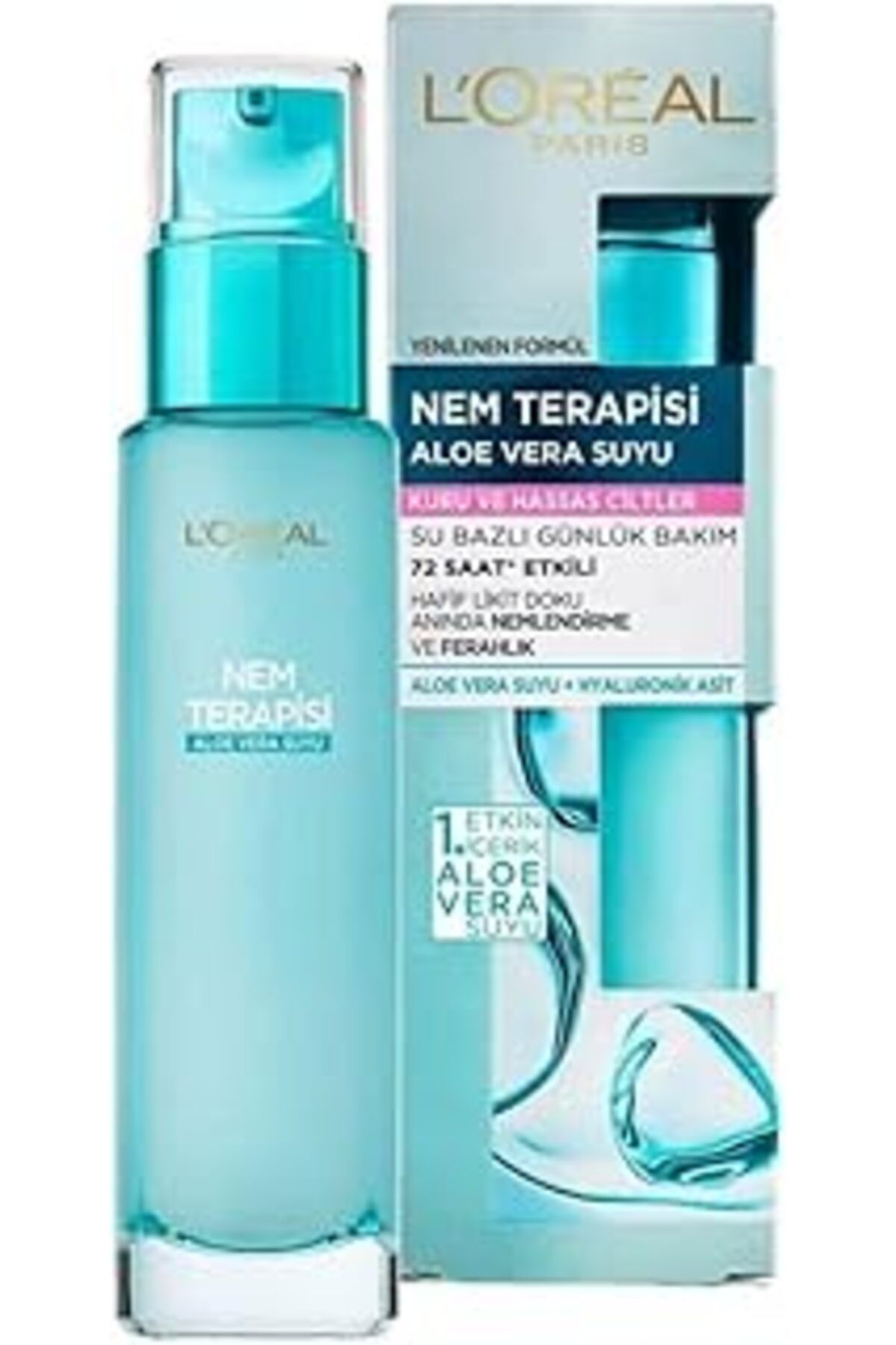 ASİTAN L’Oréal Paris Nem Terapisi Aloe Vera Suyu Kuru Ve Hassas Ciltler Krem 70 Ml