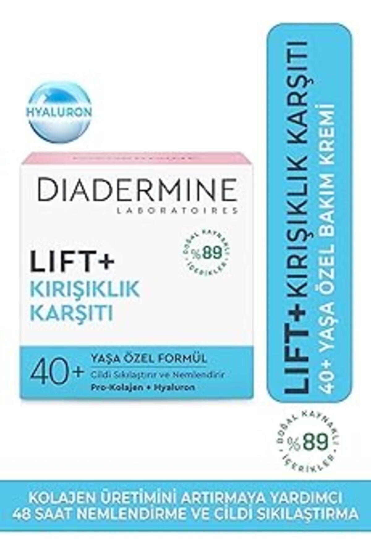 ASİTAN Diadermine Lift+Kırışıklık Karşıtı 40+ Yaşa Özel Bakım Kremi 50 Ml