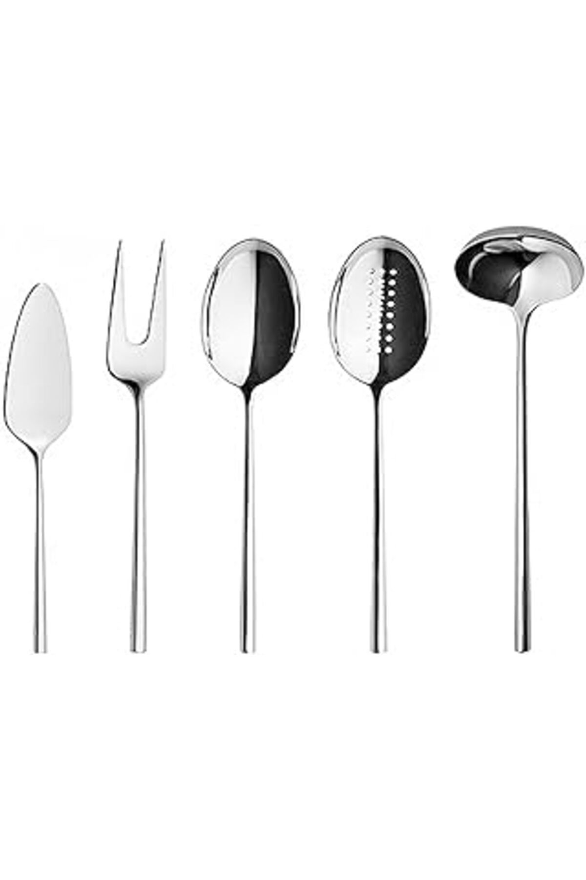ASİTAN Jumbo, 1001 5 Parça Servis Takımı, 500.01.01.6081, Standart, Inox