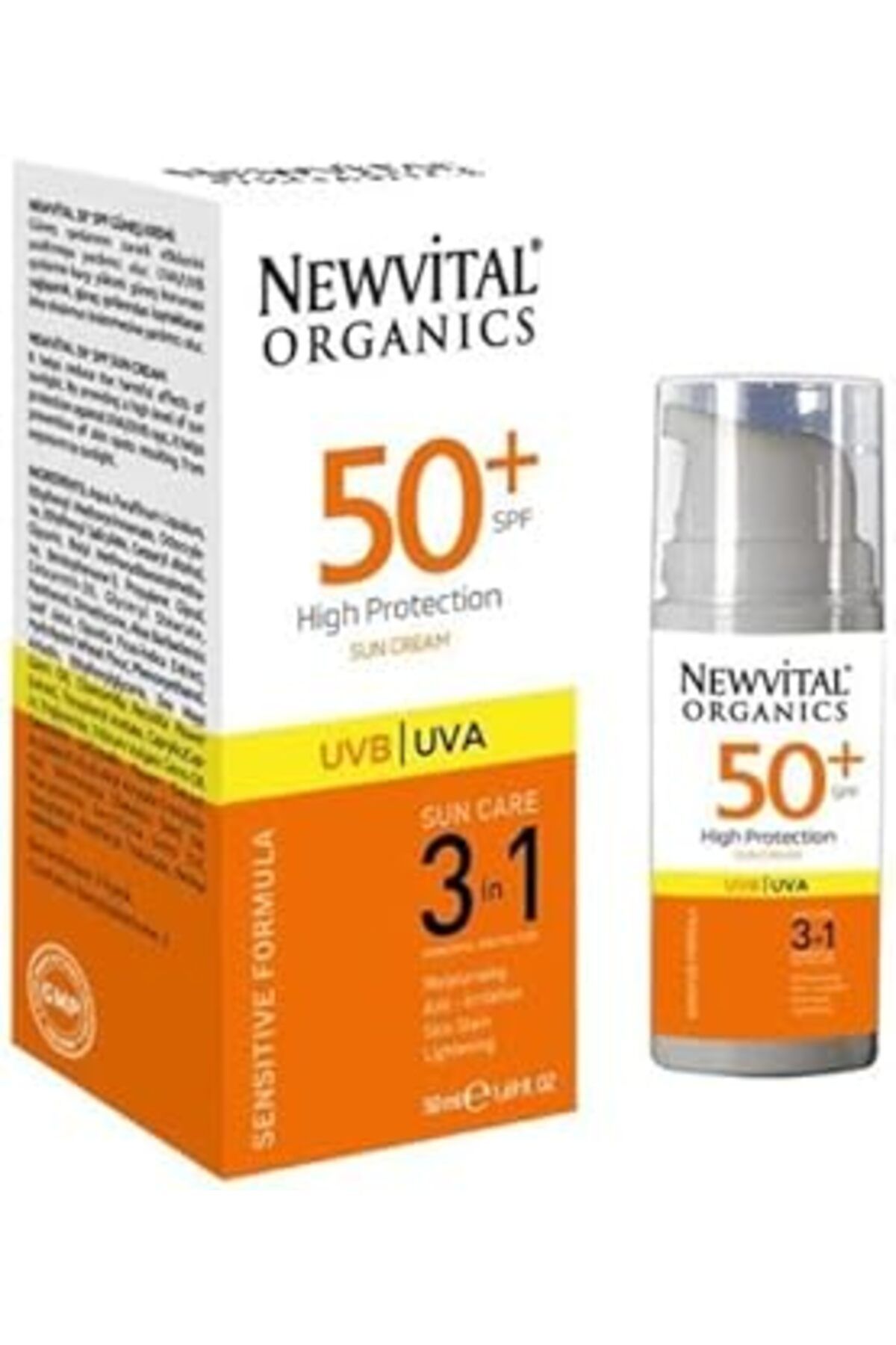 ASİTAN Rc Farma Newvital Spf 50 + Güneş Kremi 50 Ml