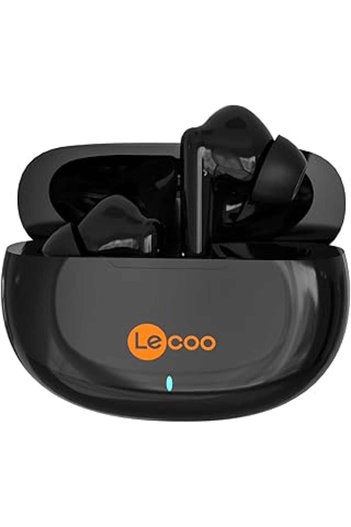 Mu Art Ahşap Lecoo Ew306 Tws Kulak İçi Bluetooth Kulaklık Siyah