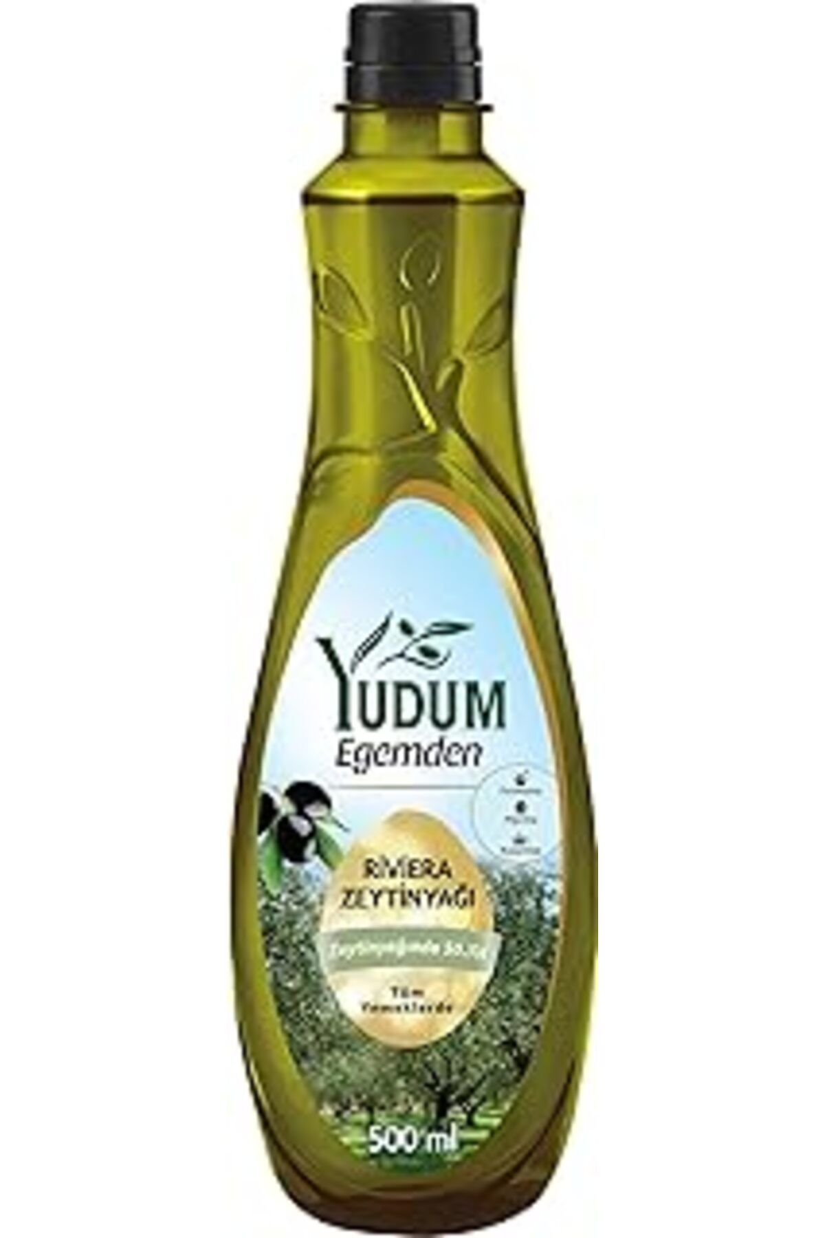 ASİTAN Yudum Egemden Rıvıera Zeytinyağı, Yumuşak Pet, 500 Ml