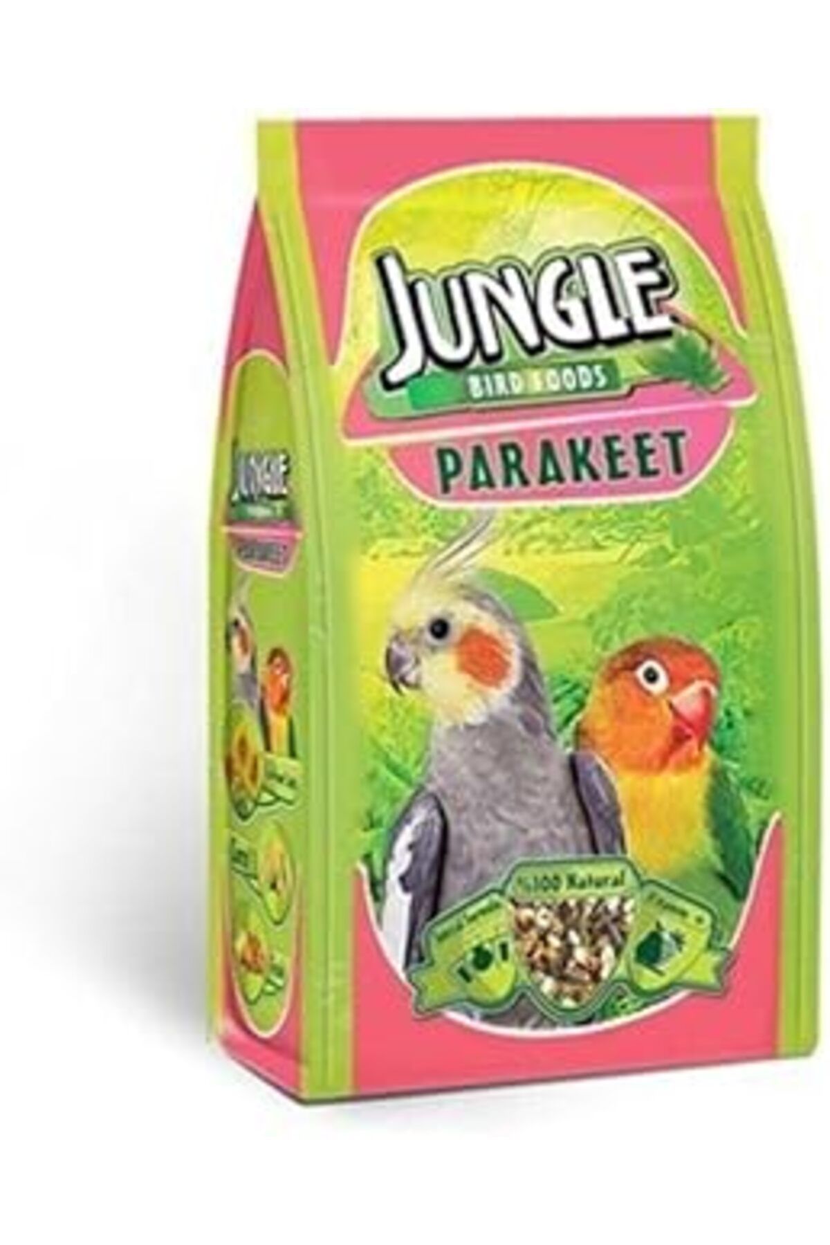 Mu Art Ahşap Jungle Paraket Yemi, 500 G
