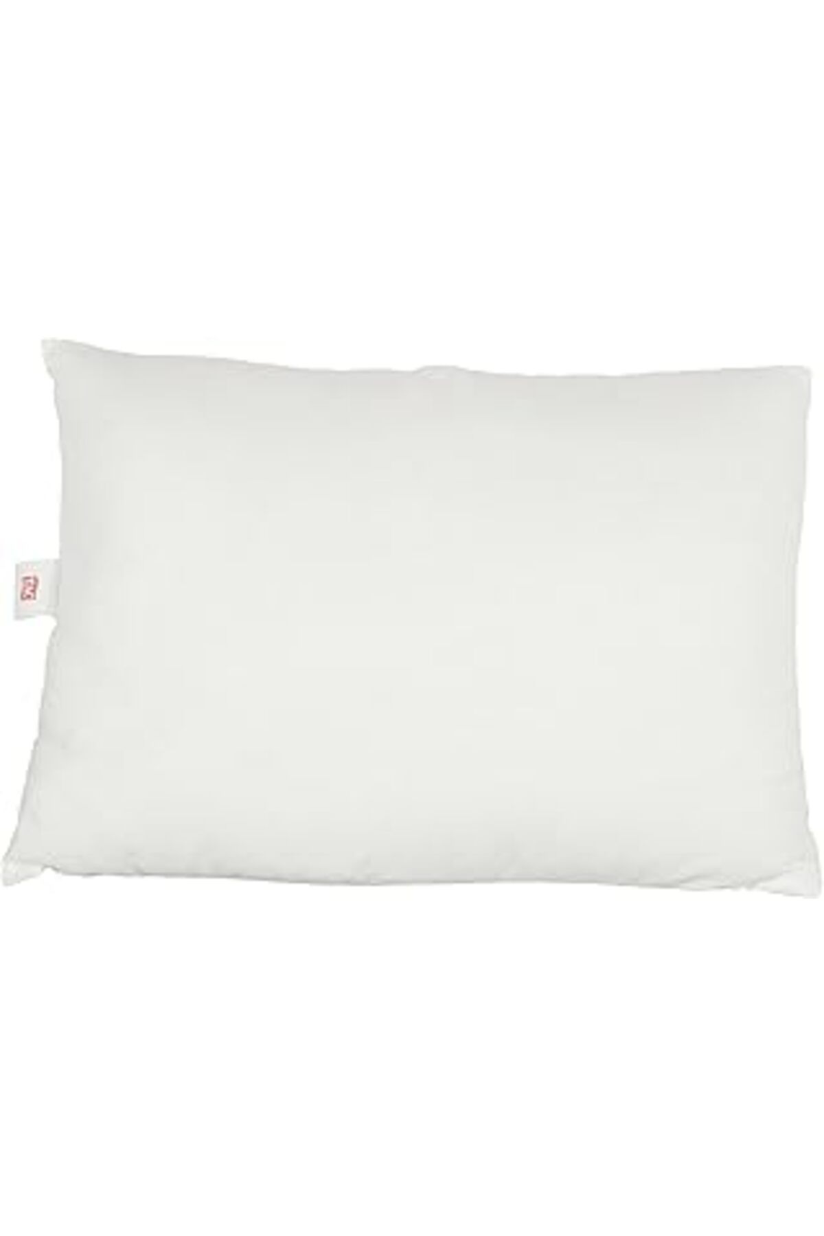 Qedii Taç Comfort Düz Dış Kumaş:%100 Pamuk, İç Dolgu: Boncuk Elyaf Yastık, Beyaz, 50X70 Cm