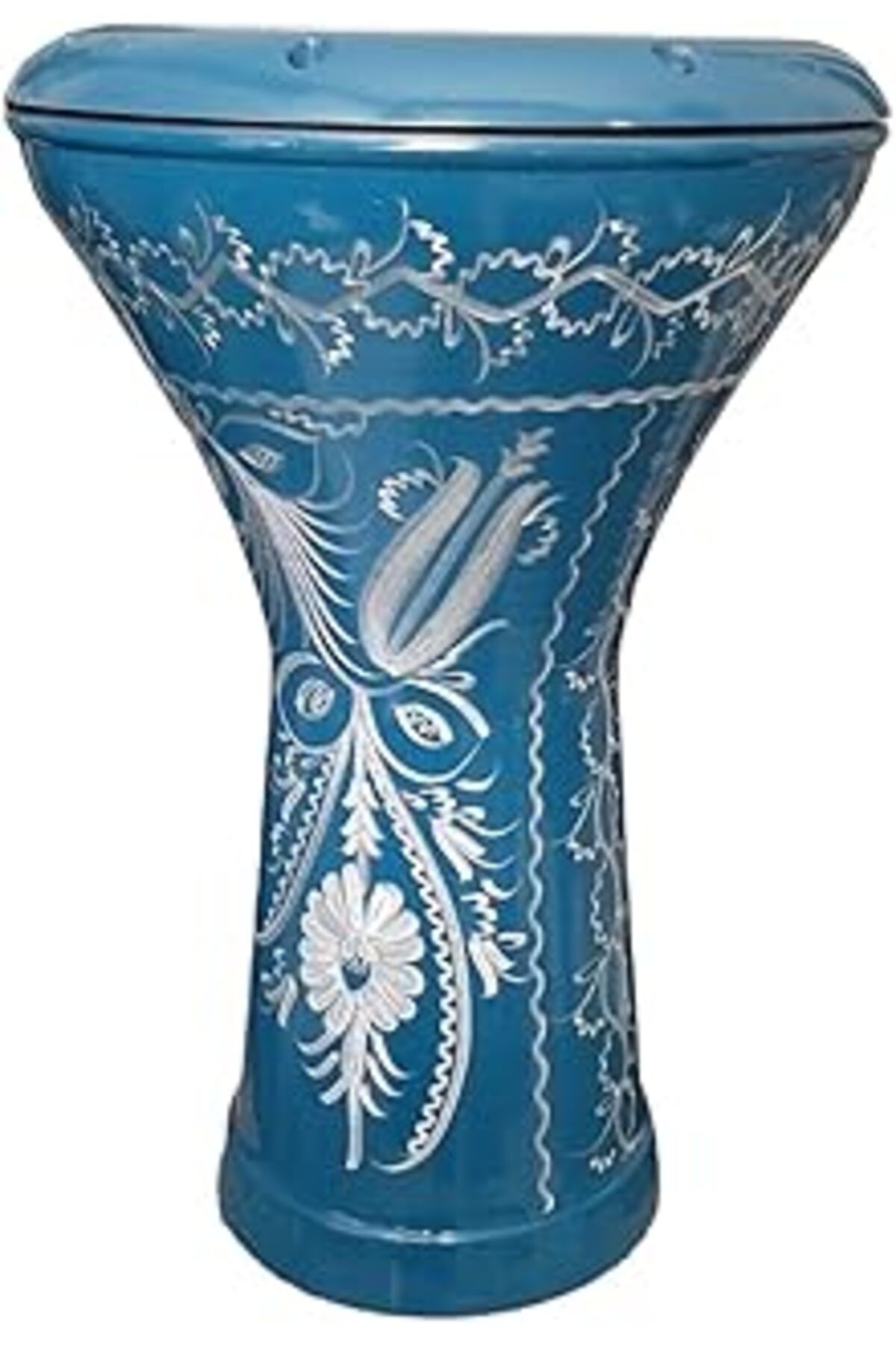 Qedii Profesyonel Mısır Darbuka Percussion Oryantel Koruyuculu Kılıf Ve Alyan Ayarlama Anahtarlı Darbuka