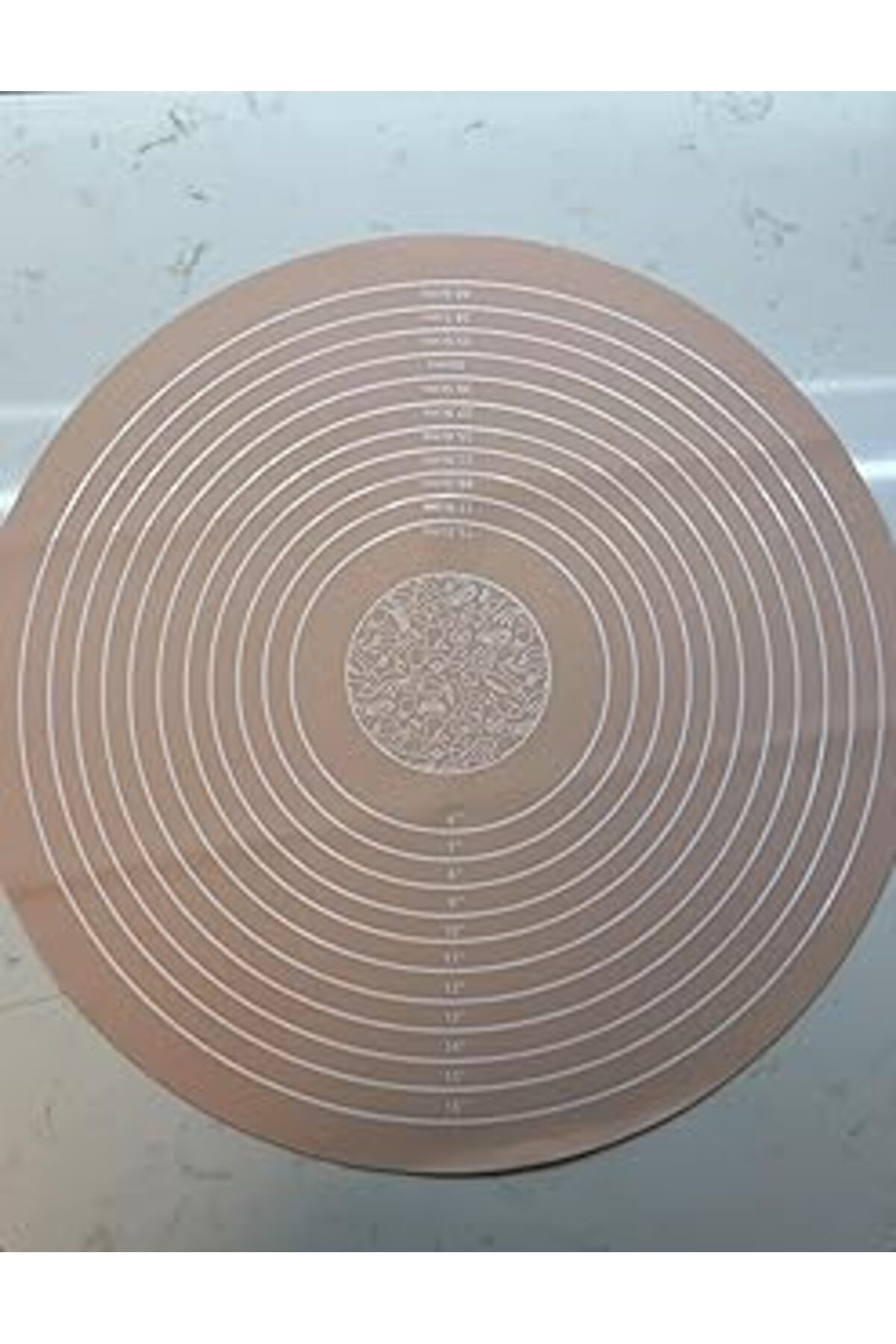 NETWORK ART Makkam Home | Silikon Pişirme Pasta Mat Seti, Ölçülerle Hamur Açma Seti Silikon Yapışmaz Mat, Pasta