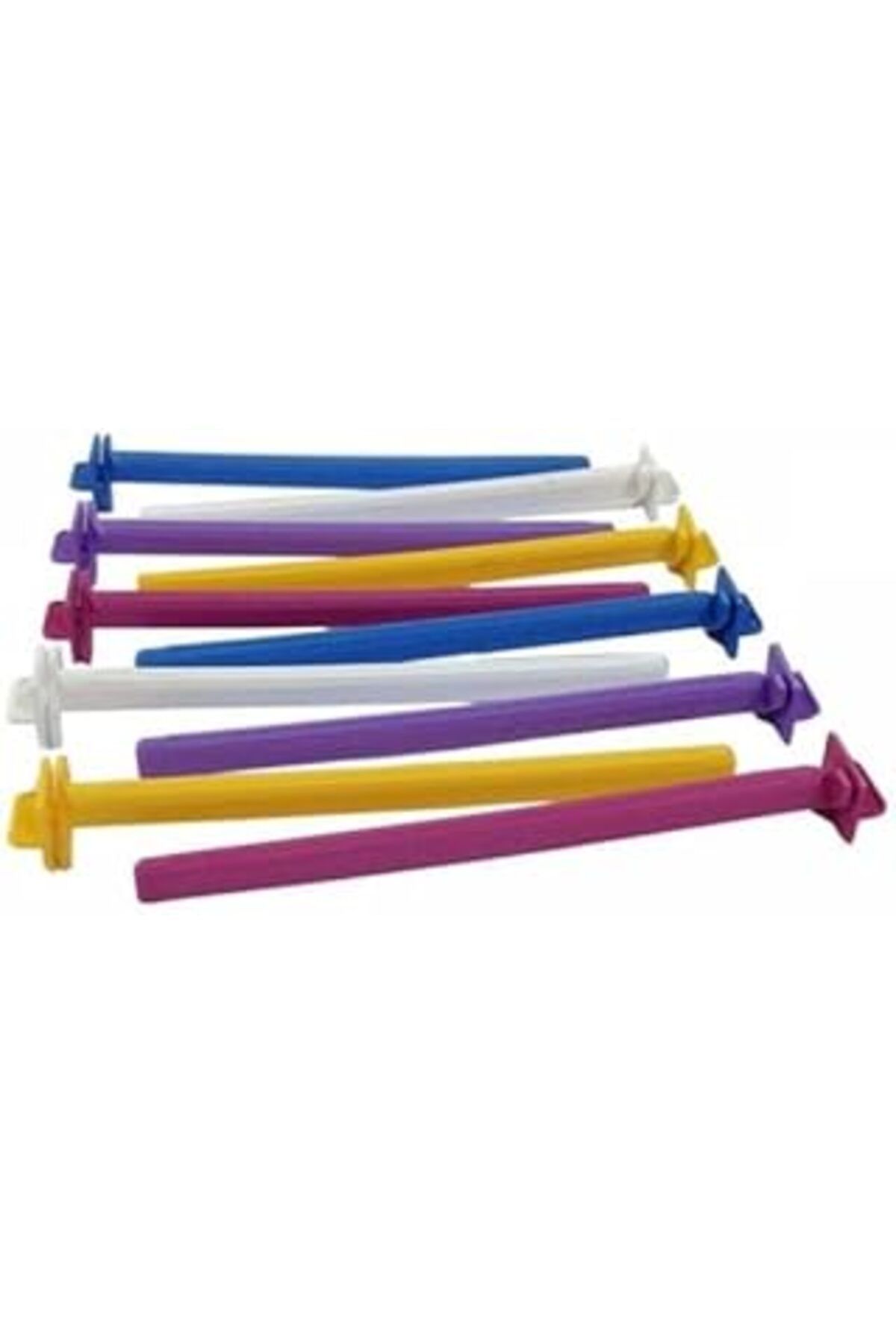 Mu Art Ahşap Plastik Kuş Tüneği 20 Cm - 5 Adet