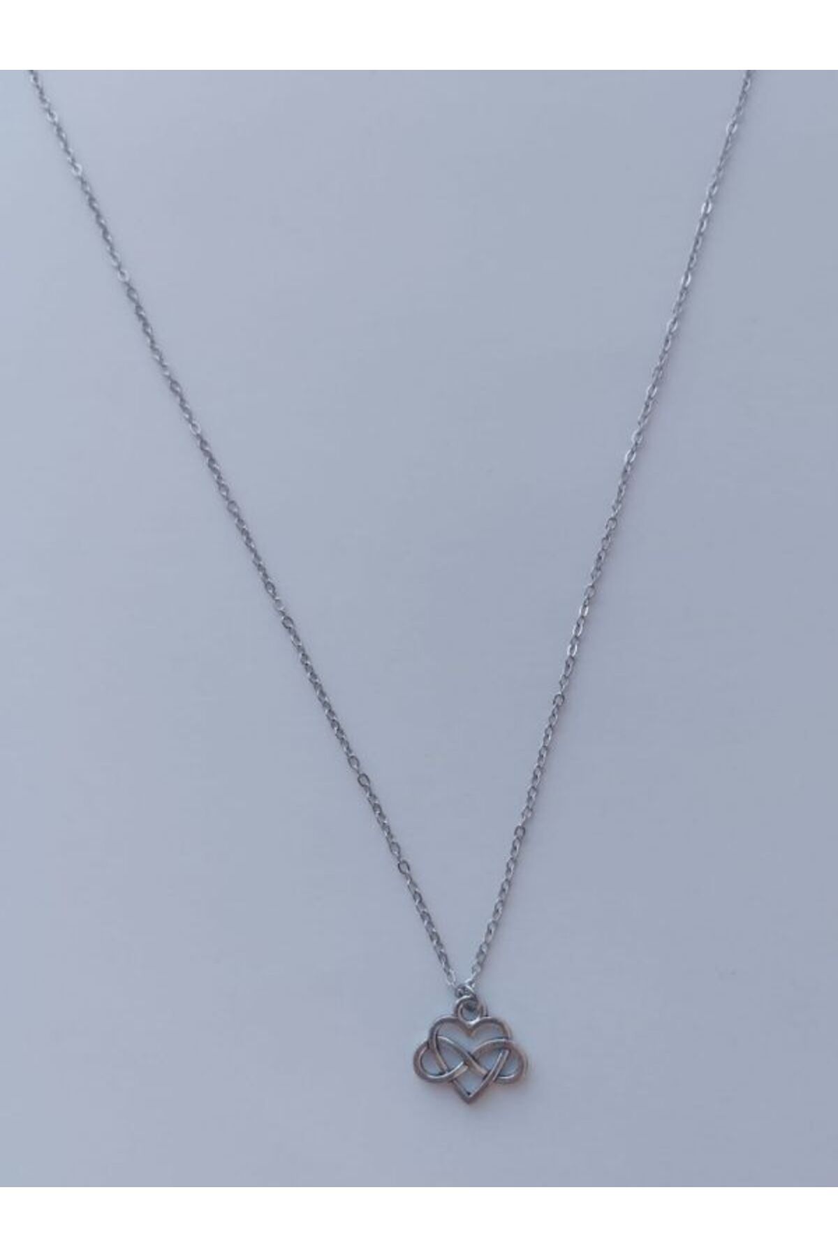 VerdeHome-Silver Color – Elegant and Stylish Necklace with Clover, Infinite Heart, Heart, Butterfly and Rabbit Design 4
