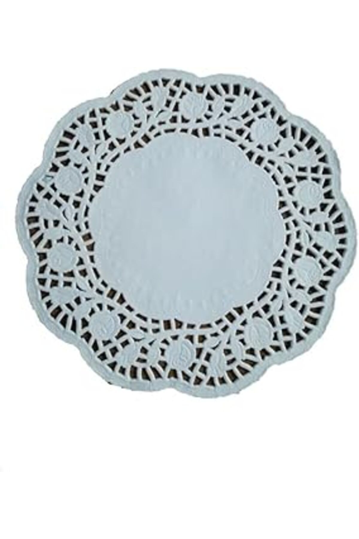 Mu Art Ahşap Çelikpençe Dantel Kağıt Pasta Altlığı 30 Cm. 100 Adet