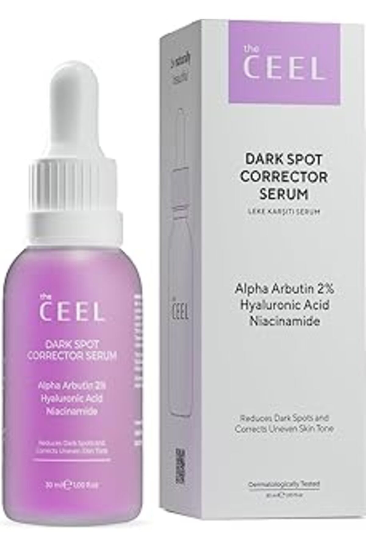 ASİTAN The Ceel Leke Karşıtı Ve Cilt Tonu Eşitleyen Cilt Serumu, Glutatyon & Niacinamide Etkili 30 ml