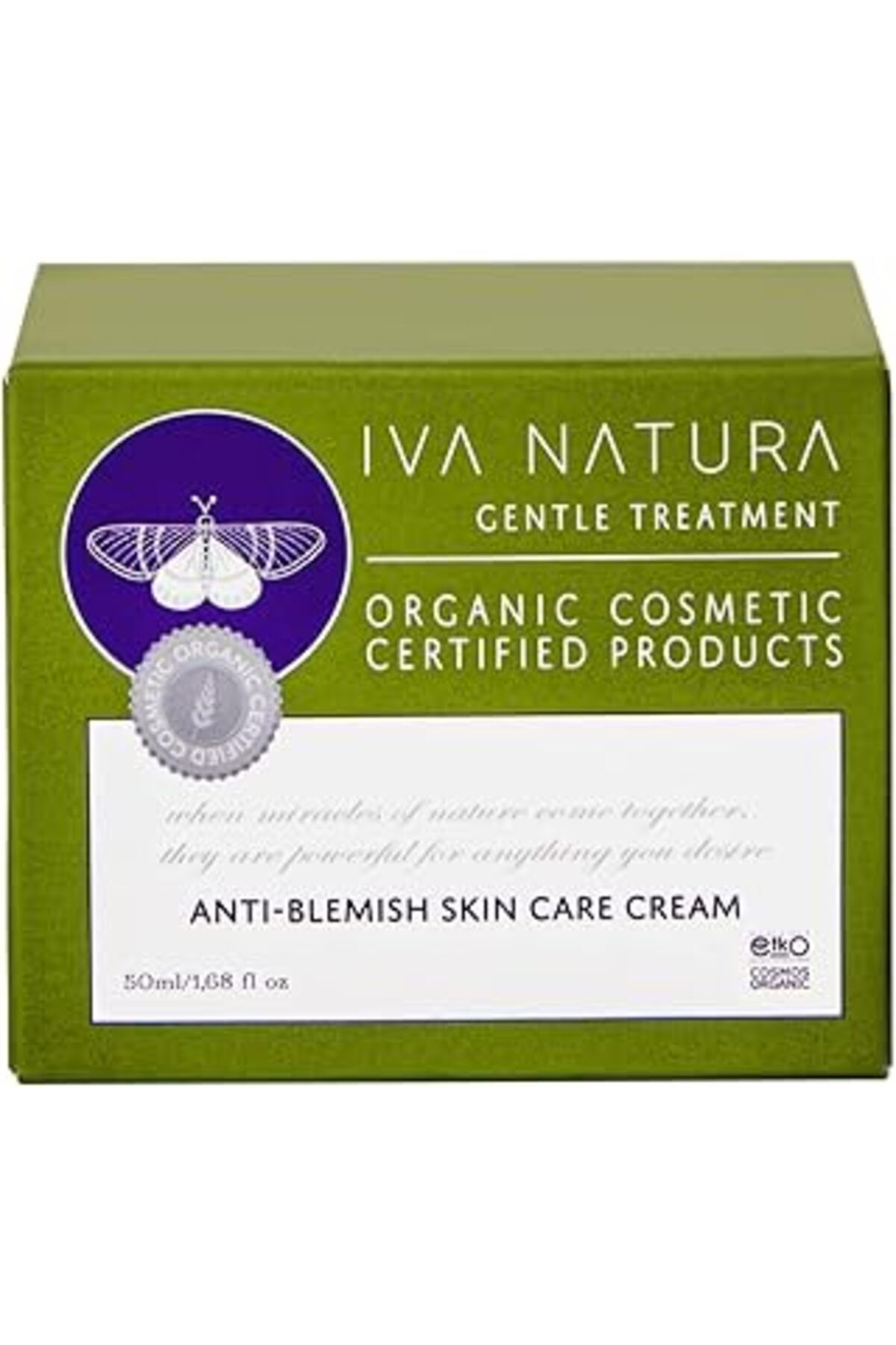 ASİTAN Iva Natura Organik Leke Karşıtı Krem Yaban Mersini Özlü 50 ml