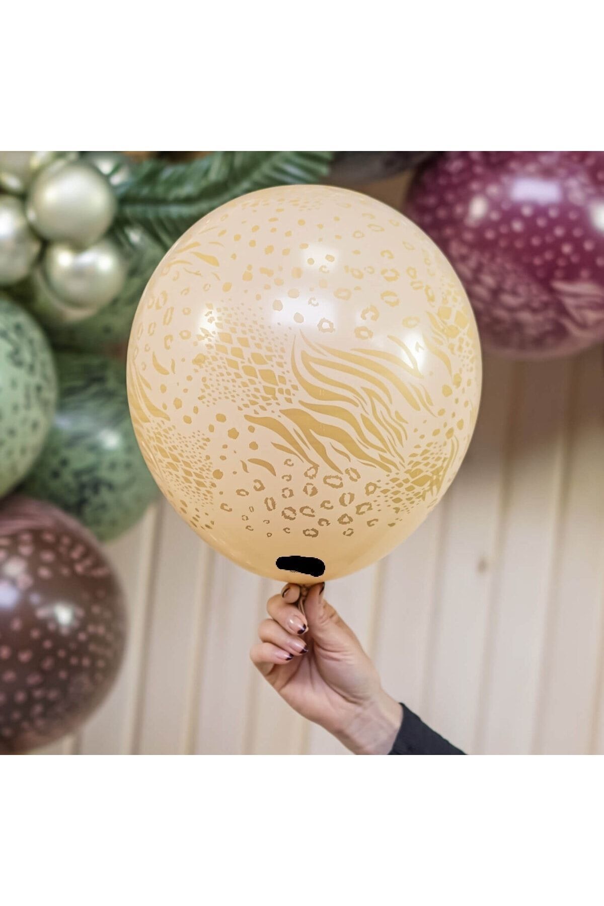Baloncum Mutant Baskılı Balon Sütlü Kahve 12 Iñc 30 Cm