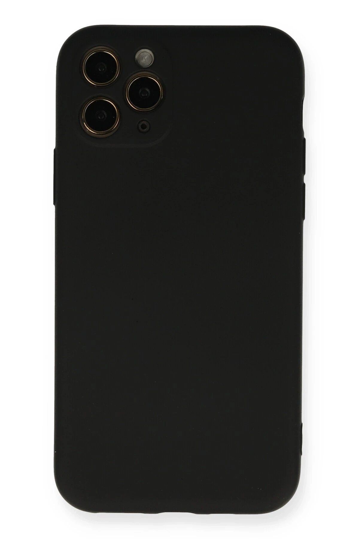 Toptan Bulurum iPhone 11 Pro Kılıf Nano içi Kadife Silikon - Siyah