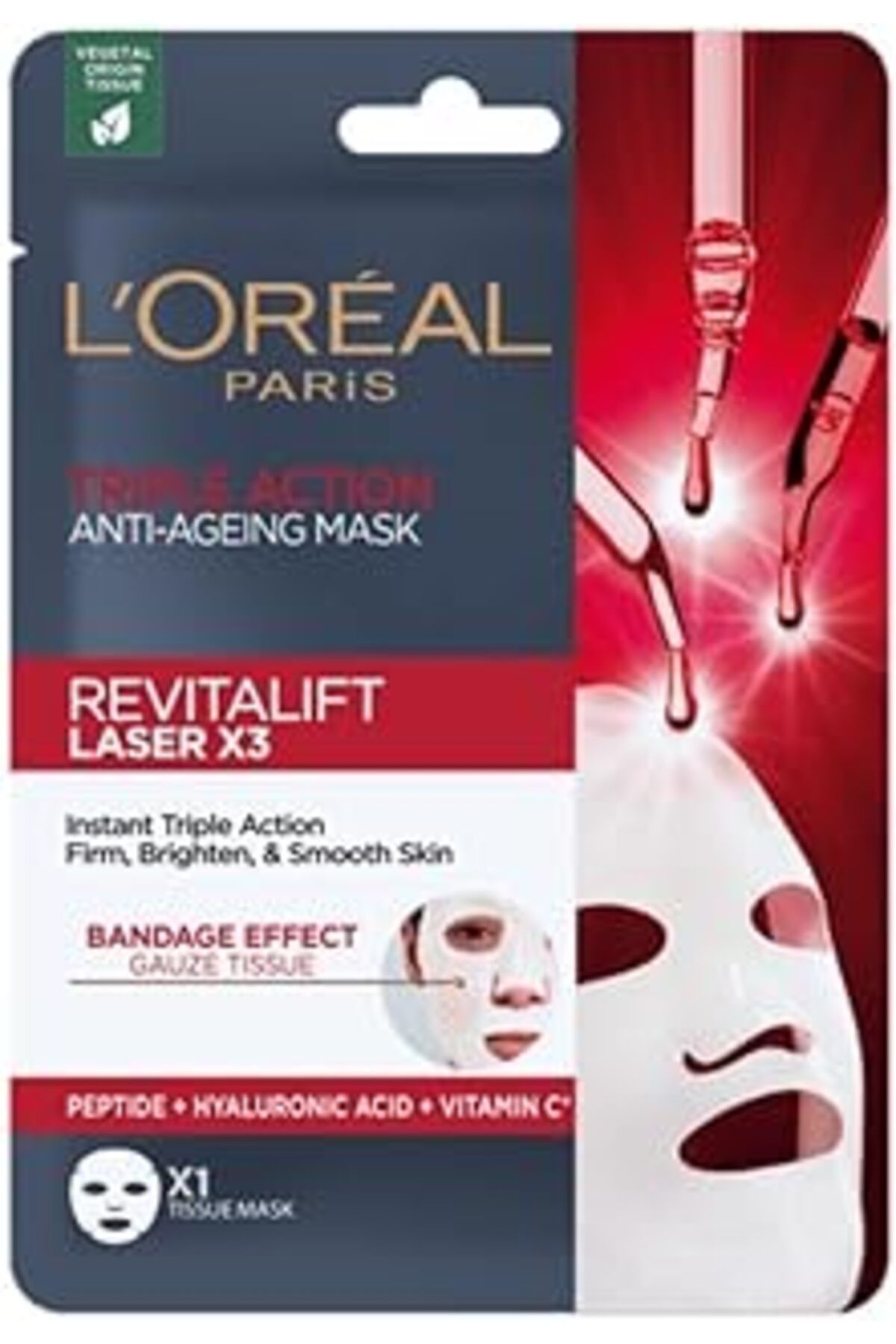 ASİTAN Paris Revitalift Lazer X3 Yaşlanma Karşıtı Maske
