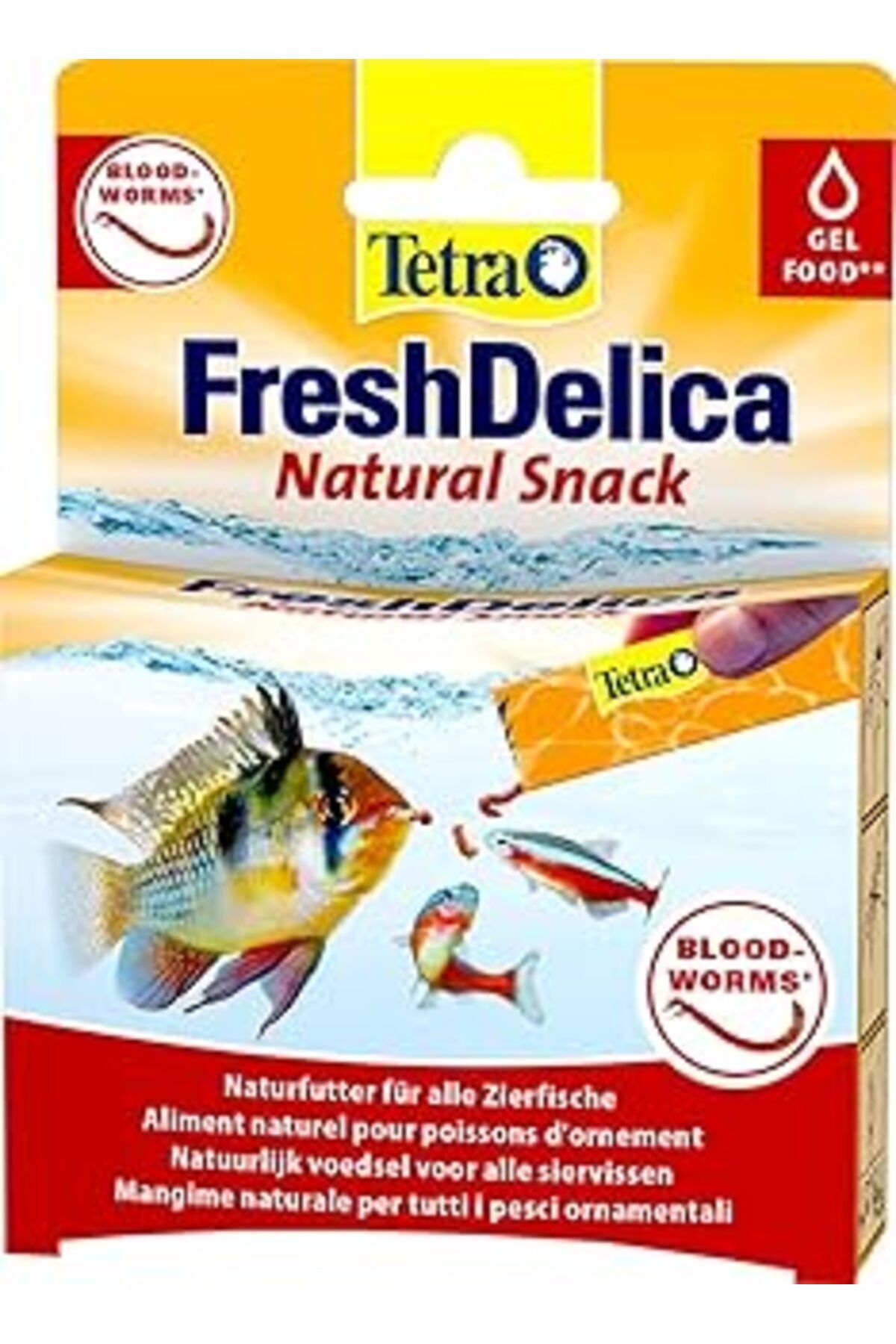 Mu Art Ahşap Tetra Yem Freshdelica Bloodworms 48 Gr