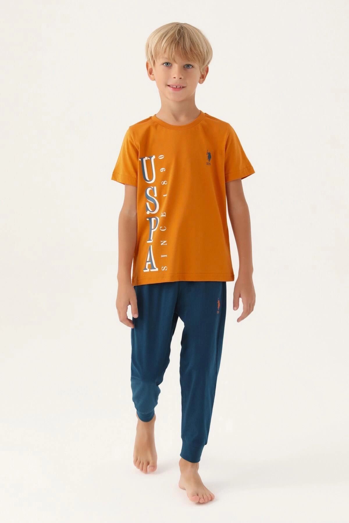 U.S. Polo Assn. ERKEK GARSON İKİLİ TAKIM - KİREMİT