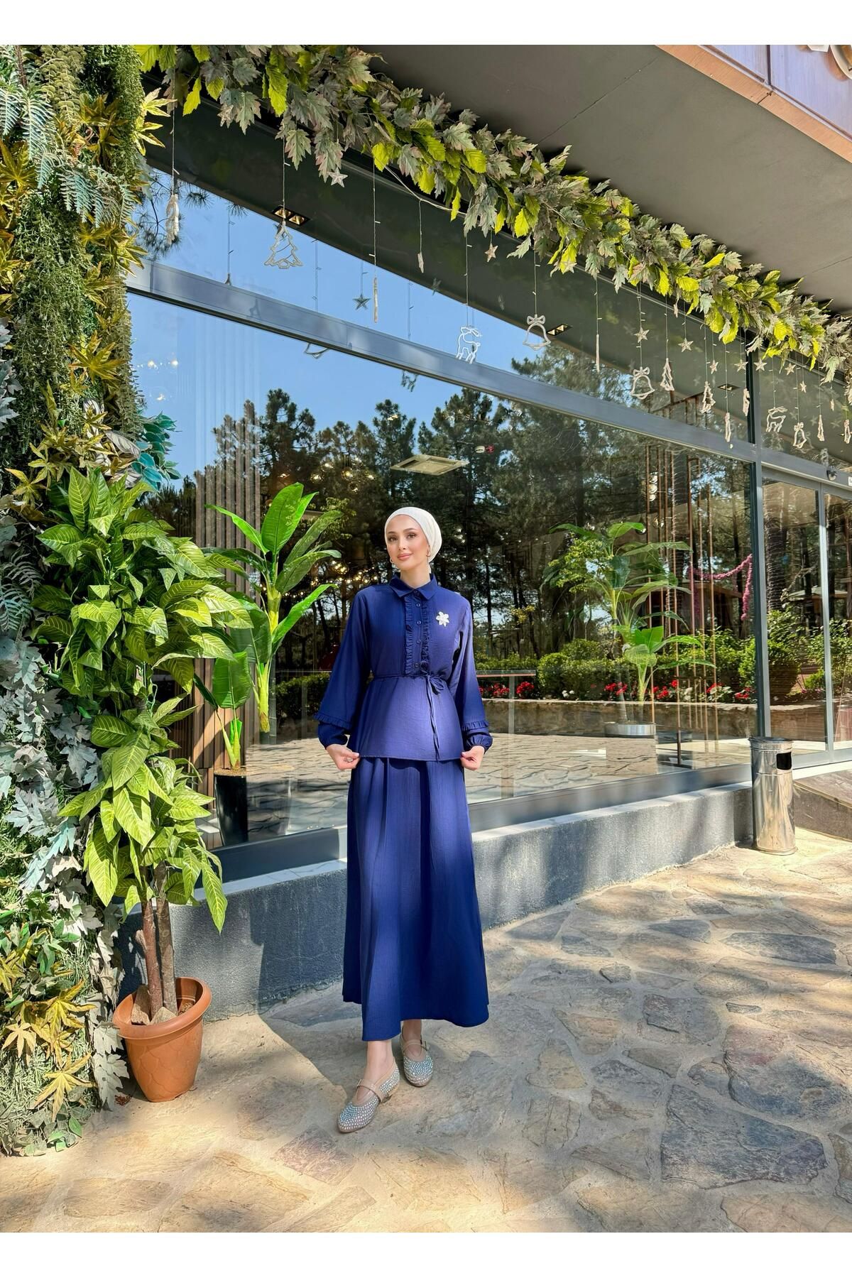 Nessia FIRFIR DETAYLI ETEKLİ TAKIM