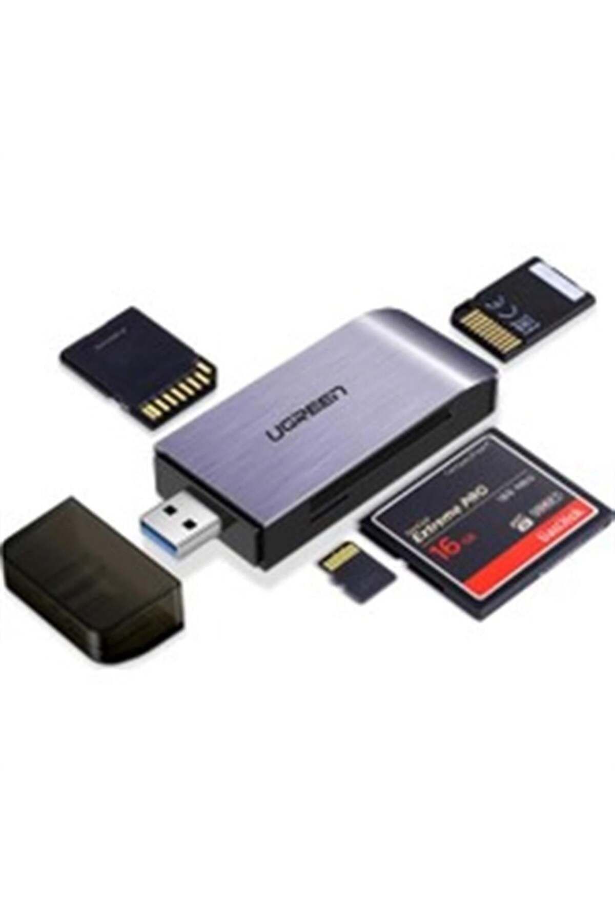 Ugreen 40750 CM104 USB 3.0 SD, TF, Micro SD Kart Okuyucu