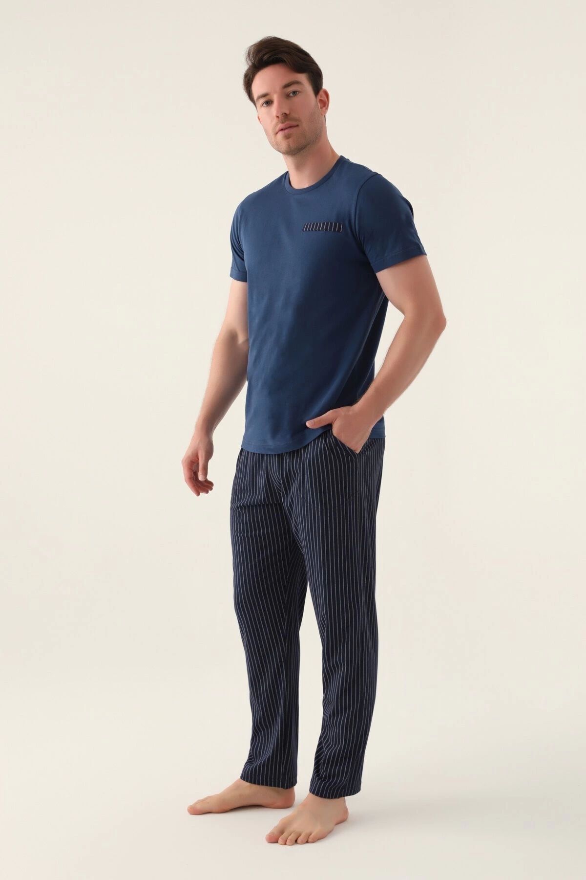 Arnetta Erkek 3 Lü Takım - Koyu Indigo