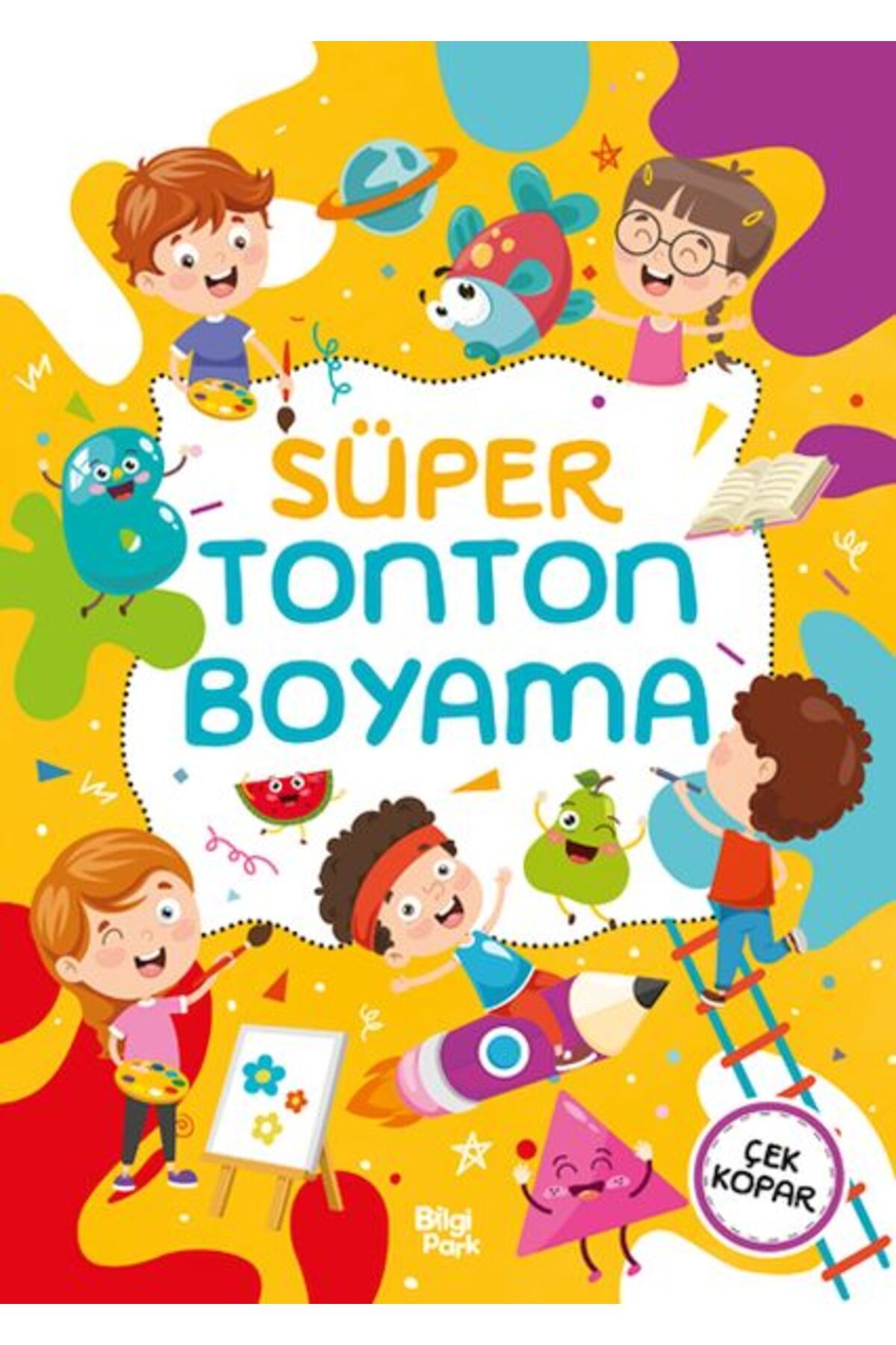 Destek Yayınları Süper Tonton Boyama Kitabı