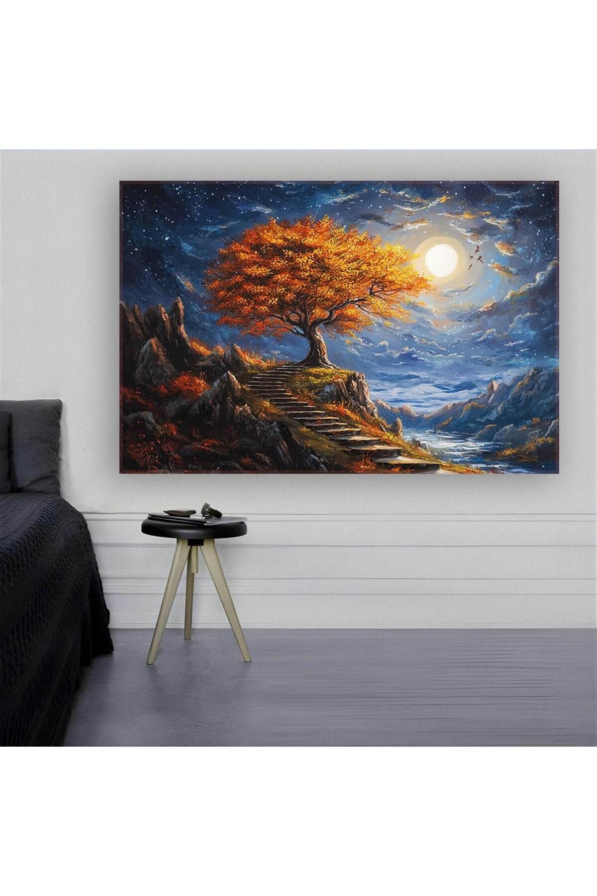 Ritmo Canvas Ormanın Yolu Kanvas Tablo