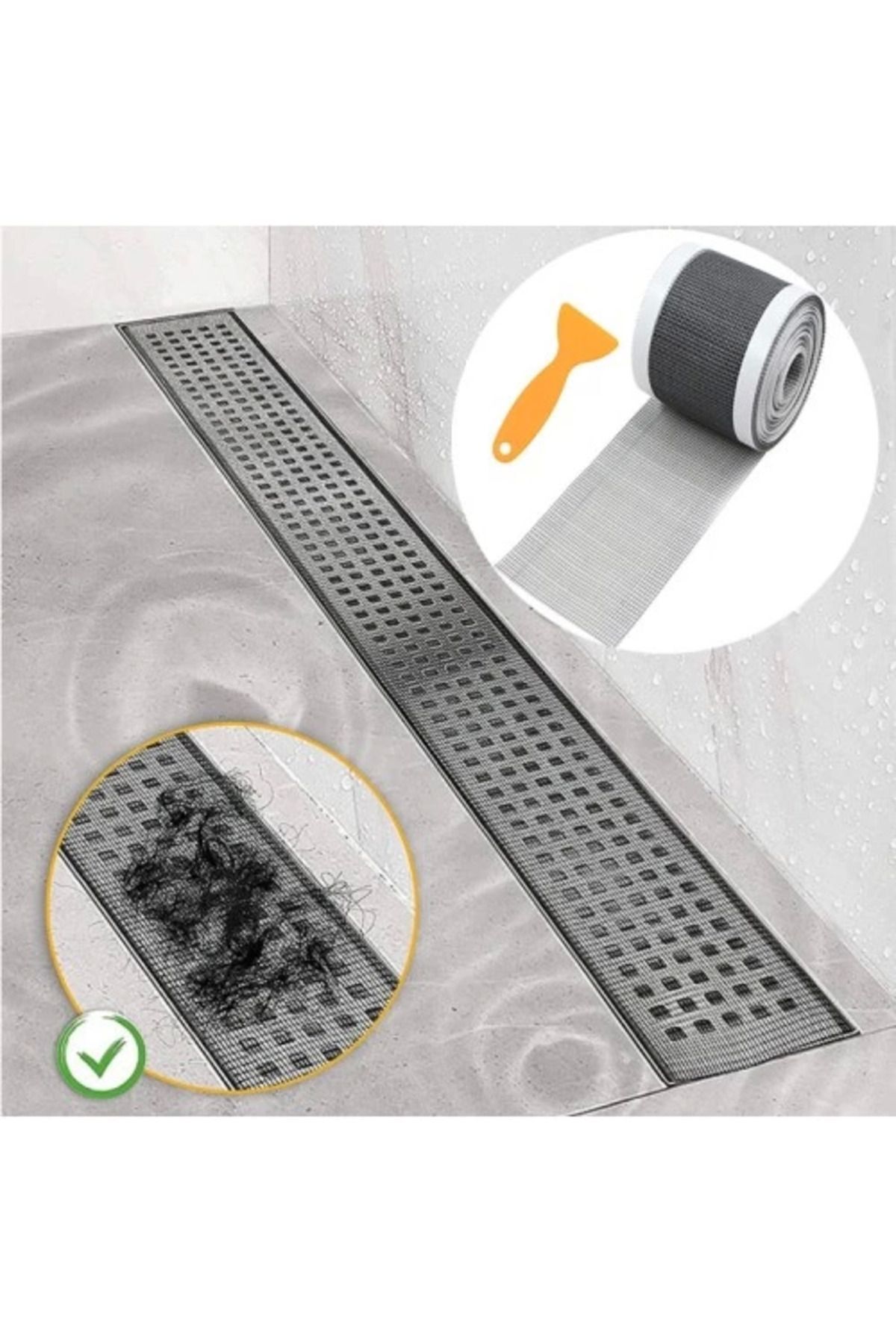 teknotrust Gider Süzgeci ve Sineklik Tamir Kiti 12 cm * 4 metre