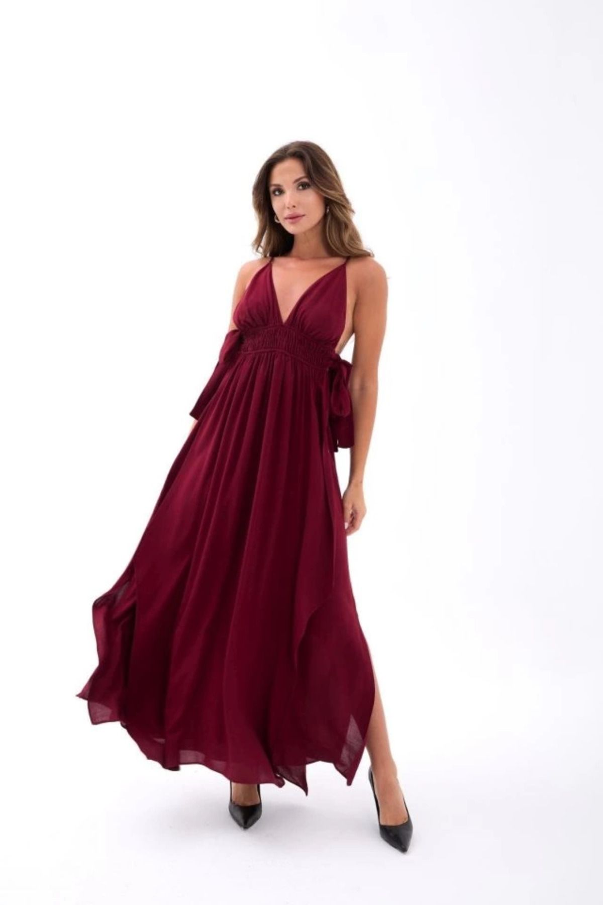 Omarı 6886 ELBİSE-BORDO