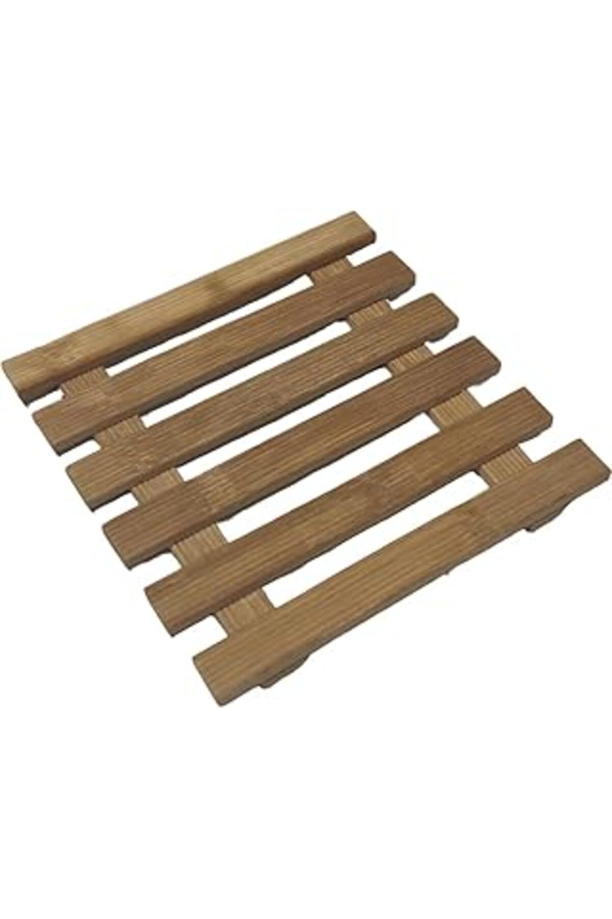 ASİTAN Doğal Bambu Nihale, Kare Şekilli, 15X15 Cm, Sıcak Tencere Altlığı