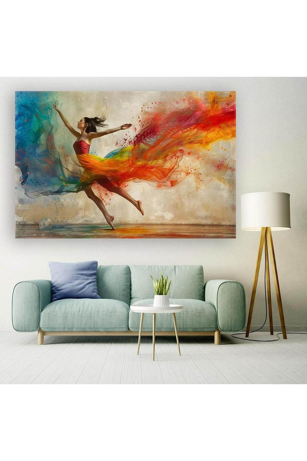 Ritmo Canvas Dans ve Ahenk Kanvas Tablo