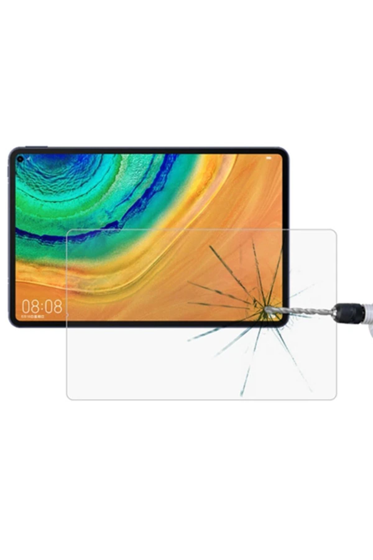 Notcraft Huawei Matepad Pro 10.8 Tempered Kırılmaz Cam Ekran Koruyucu-(5775) - NOTFRAFT6615-8753