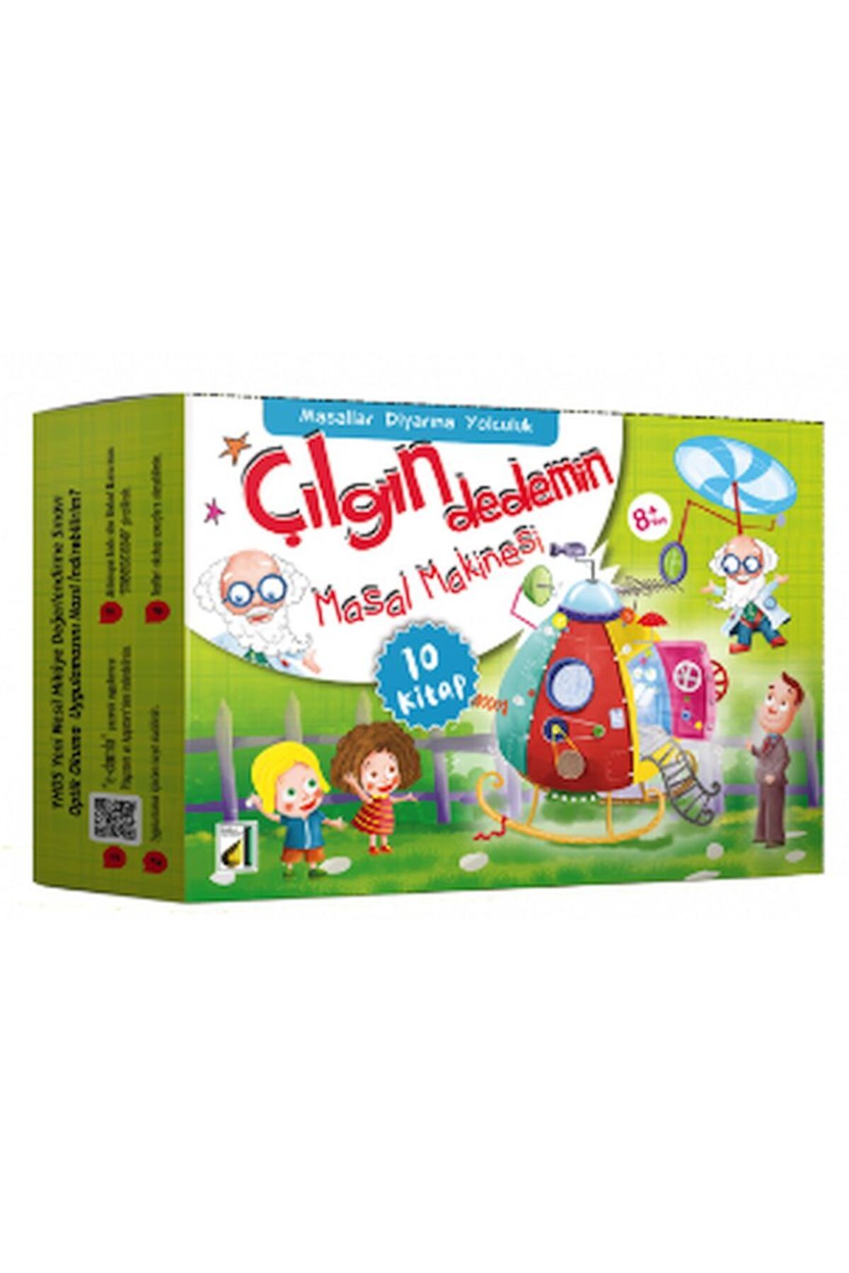 Damla Yayınevi Çılgın Dedemin Masal Makinesi (10 Kitap)