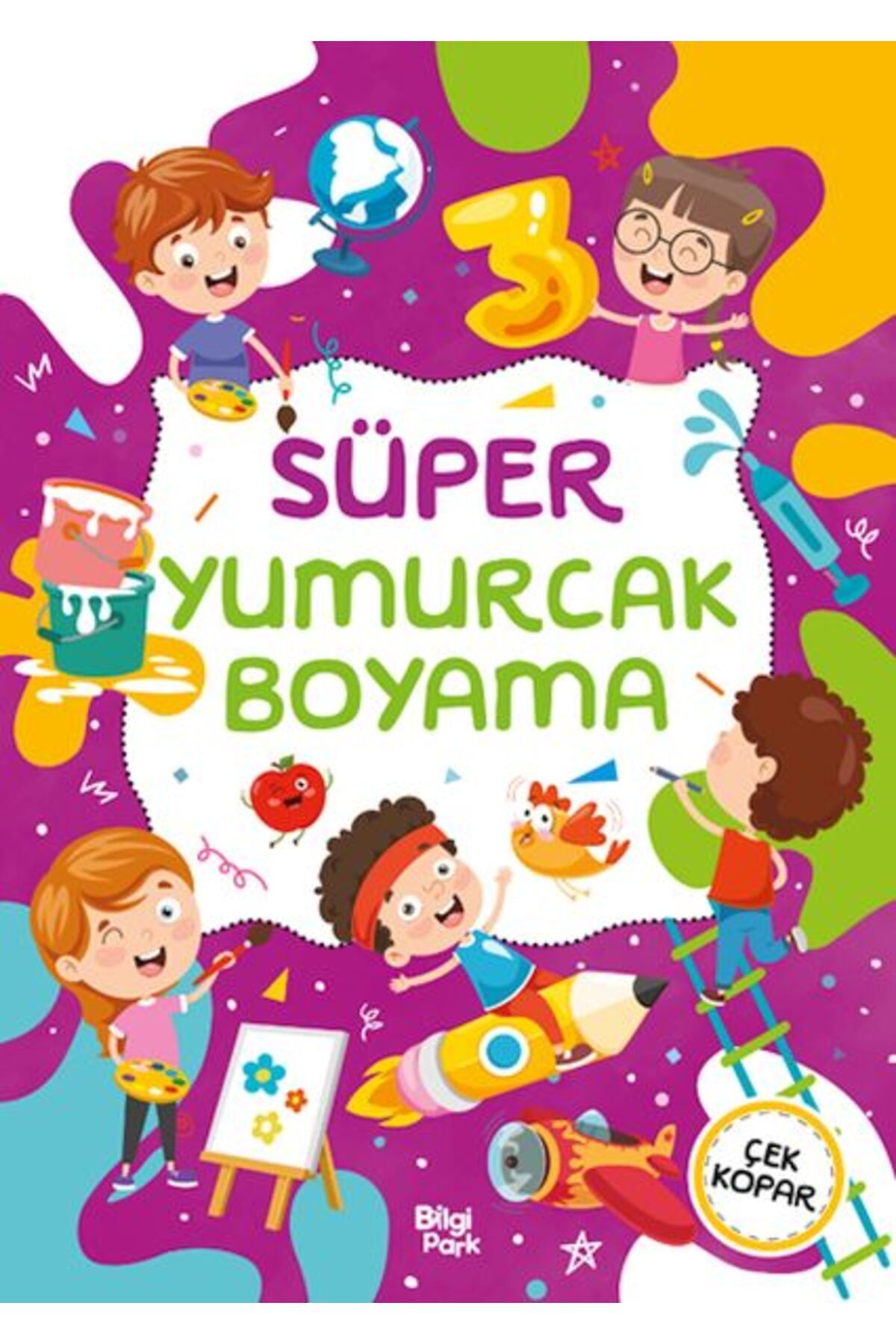 Destek Yayınları Süper Yumurcak Boyama Kitabı