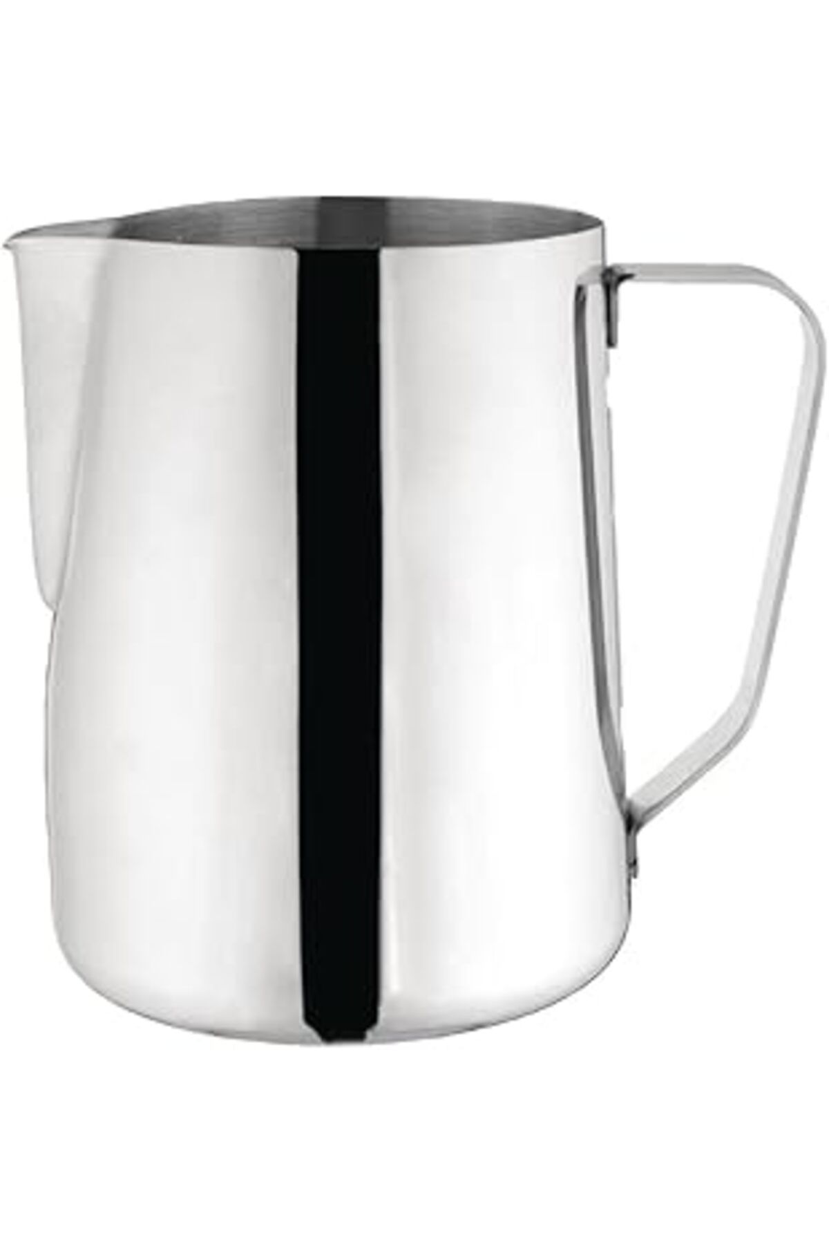 ASİTAN Ss304 Paslanmaz Çelik Süt Ve Kahve Potu, Pitcher Sütlük, Süt Köpürtücü, Köpürtme Kabı, 350 Ml