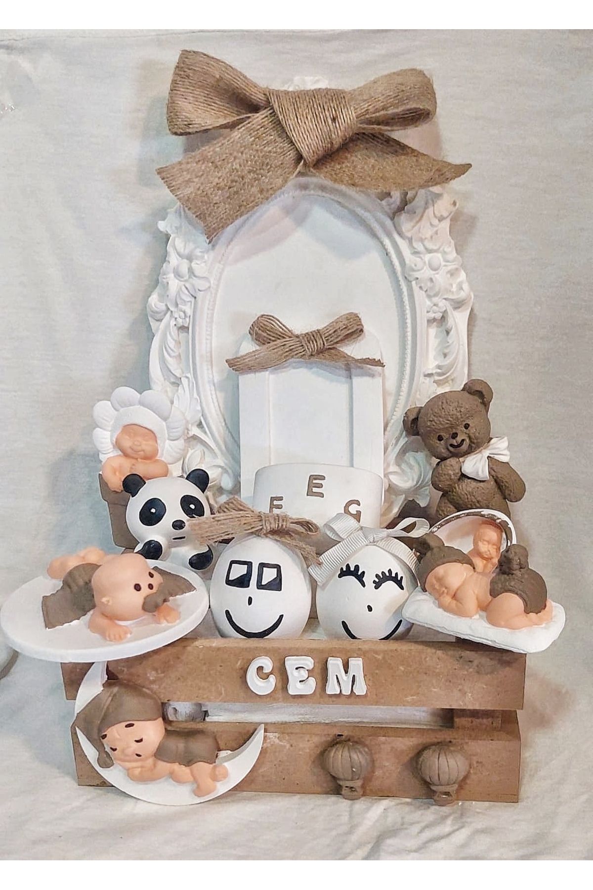 HEDİYE724 40 uçurma sepeti kırk uçurma bebek hediyelik
