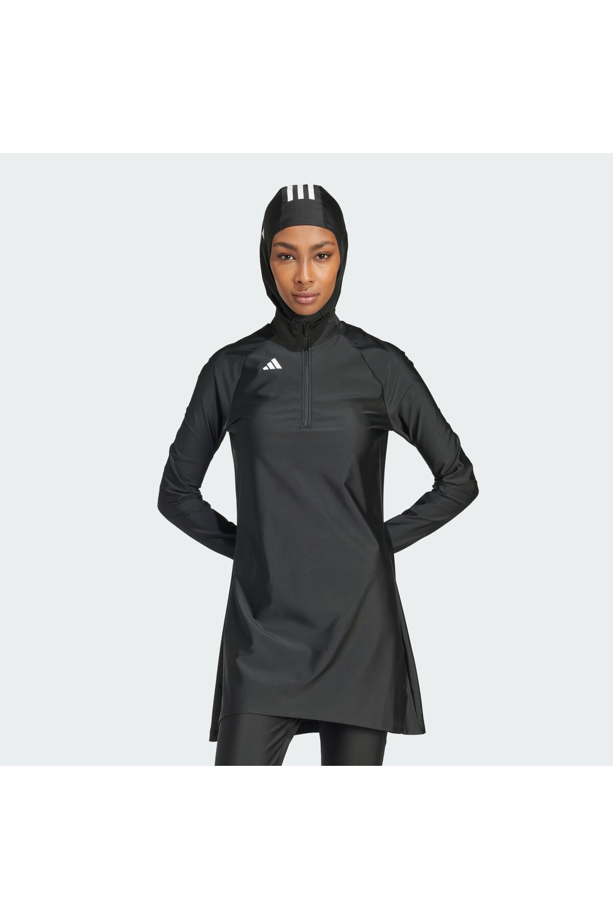 3-stripes Uzun Kollu Yüzücü Üstü