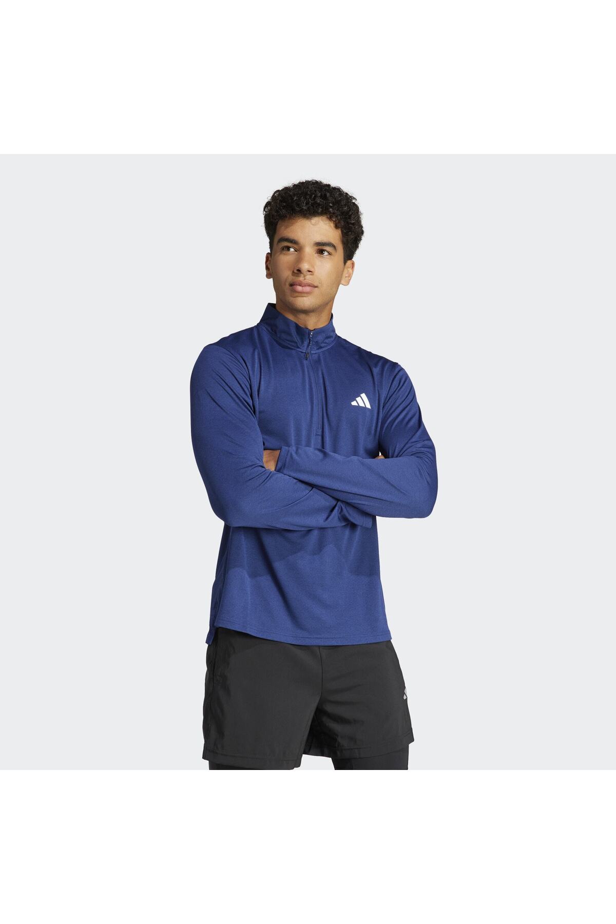 adidas Train Essentials Training 1/4-Zip Uzun Kollu Üst - Fiyatı