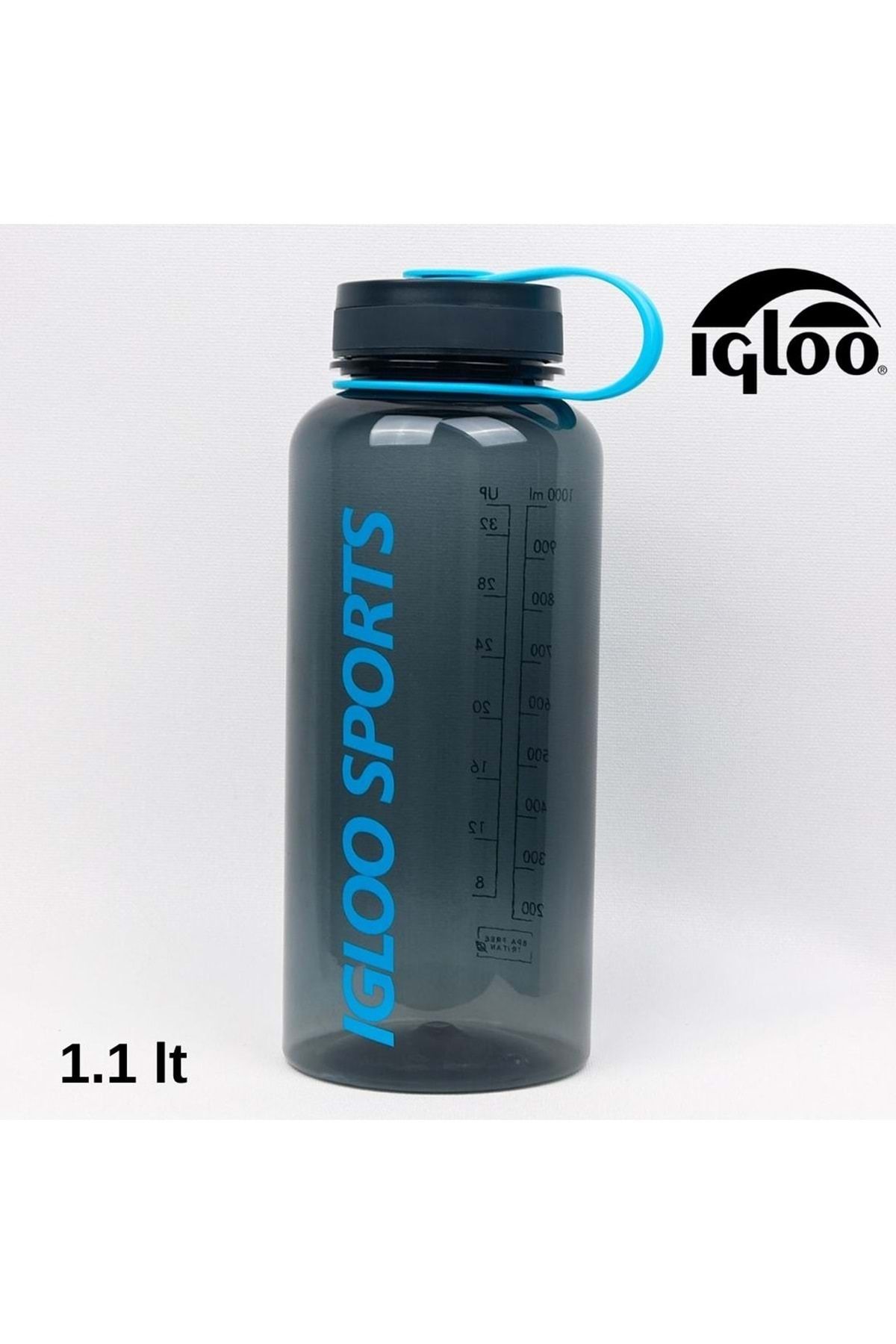 IGLOO Bpa-free Sports Tritan 1.1 Litre Suluk Matara Füme