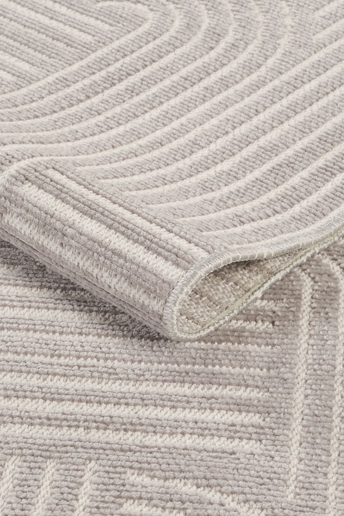 Moddahome Yıkanabilir Kaymaz Taban Antialerjik Gri Salon Yolluk Koridor Çocuk Halısı 339 Nora Kilim