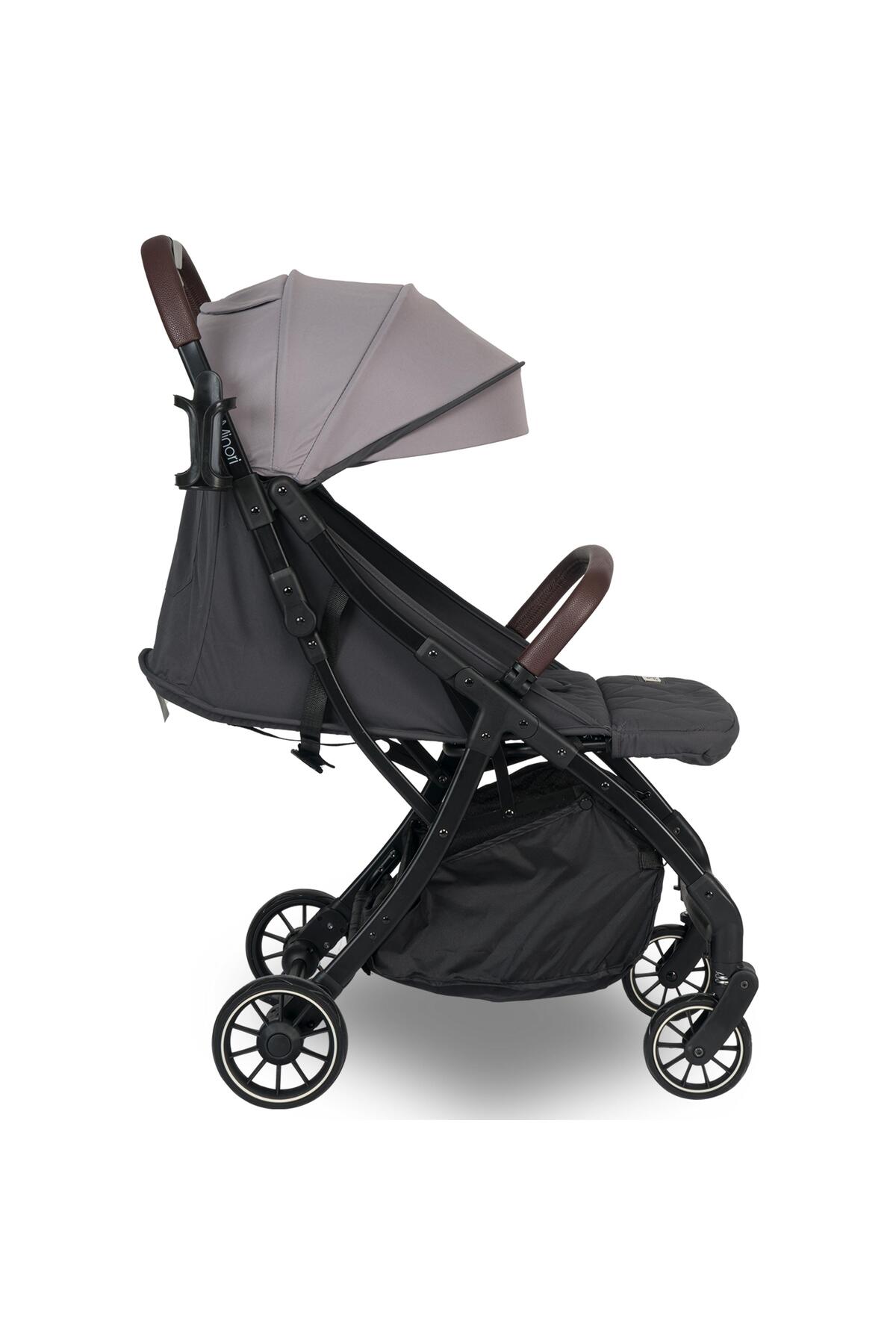 LORELLİ Lorelli Minori Otomatik Katlanır Kabin Boy Bebek Arabası - Grey Jasper fotoğrafı 6 (önizleme)