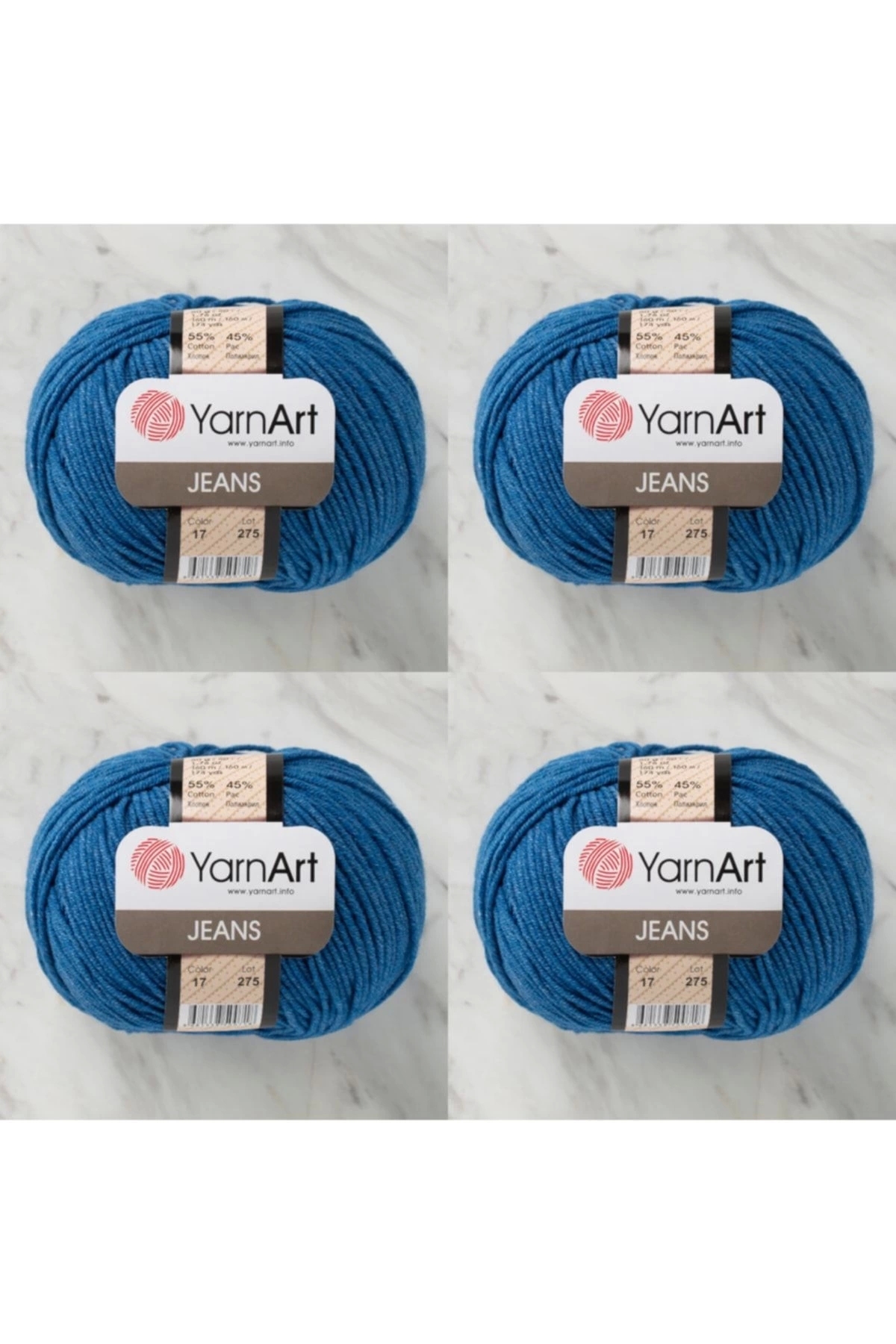 Jeans 17 4-Pack Amigurimi Baby Rope