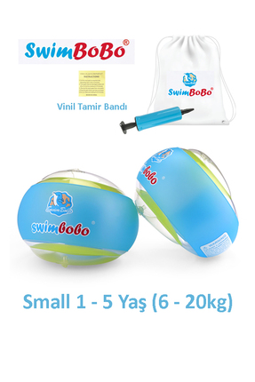 Swimbobo Small Yuvarlak Yüzme Yardımcısı Kolluk 1-5 Yaş (6-20KG) Small Bo1200s