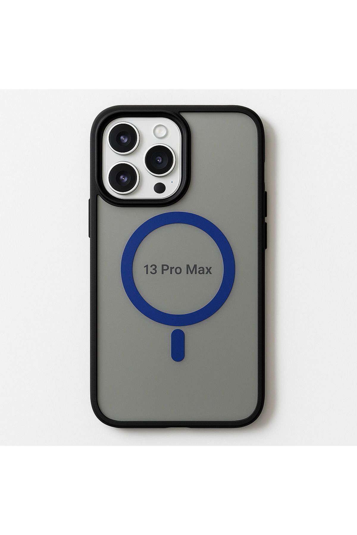 ADR Apple Iphone 13 Pro Max Kılıf Mat Magsafe Şarj Özellikli Darbe Önleyici Hassas Buton Yumuşak Kenar