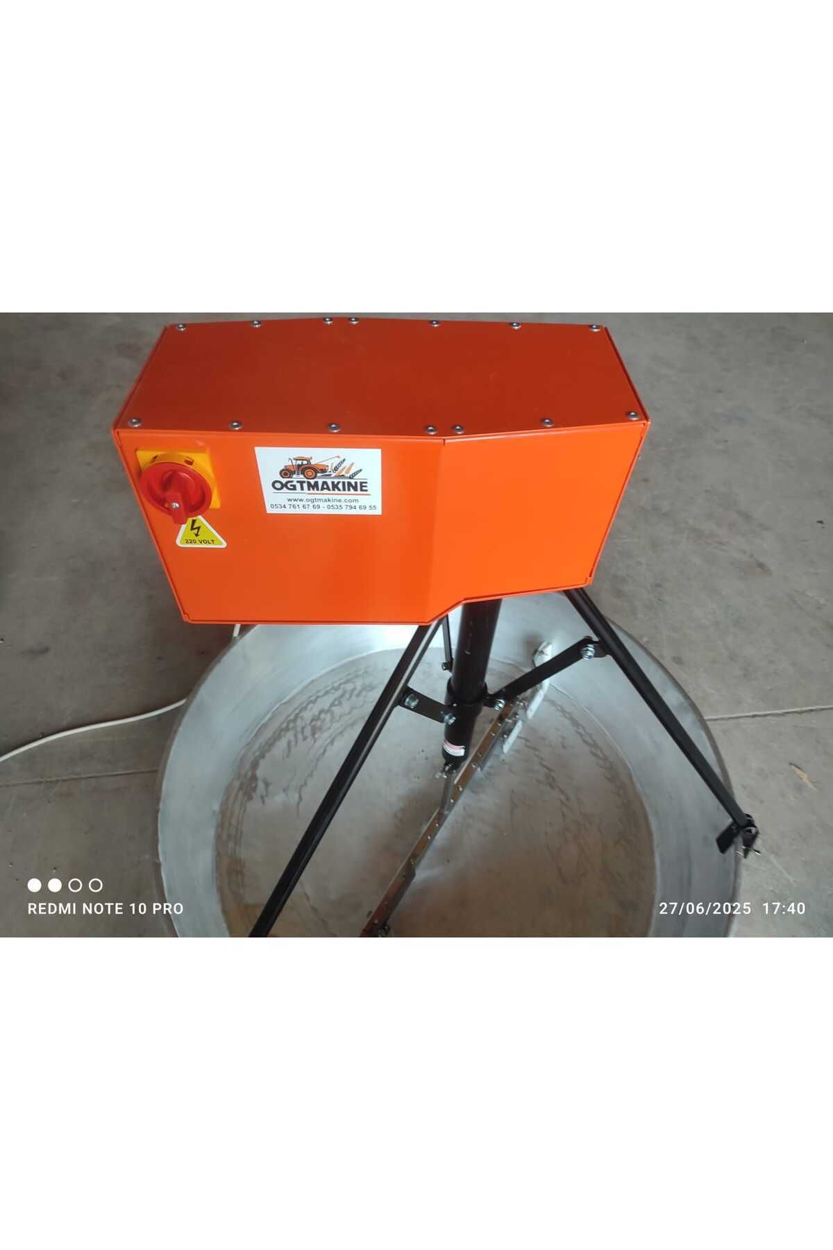 ogt makine Salça Karıştırma Makinesi