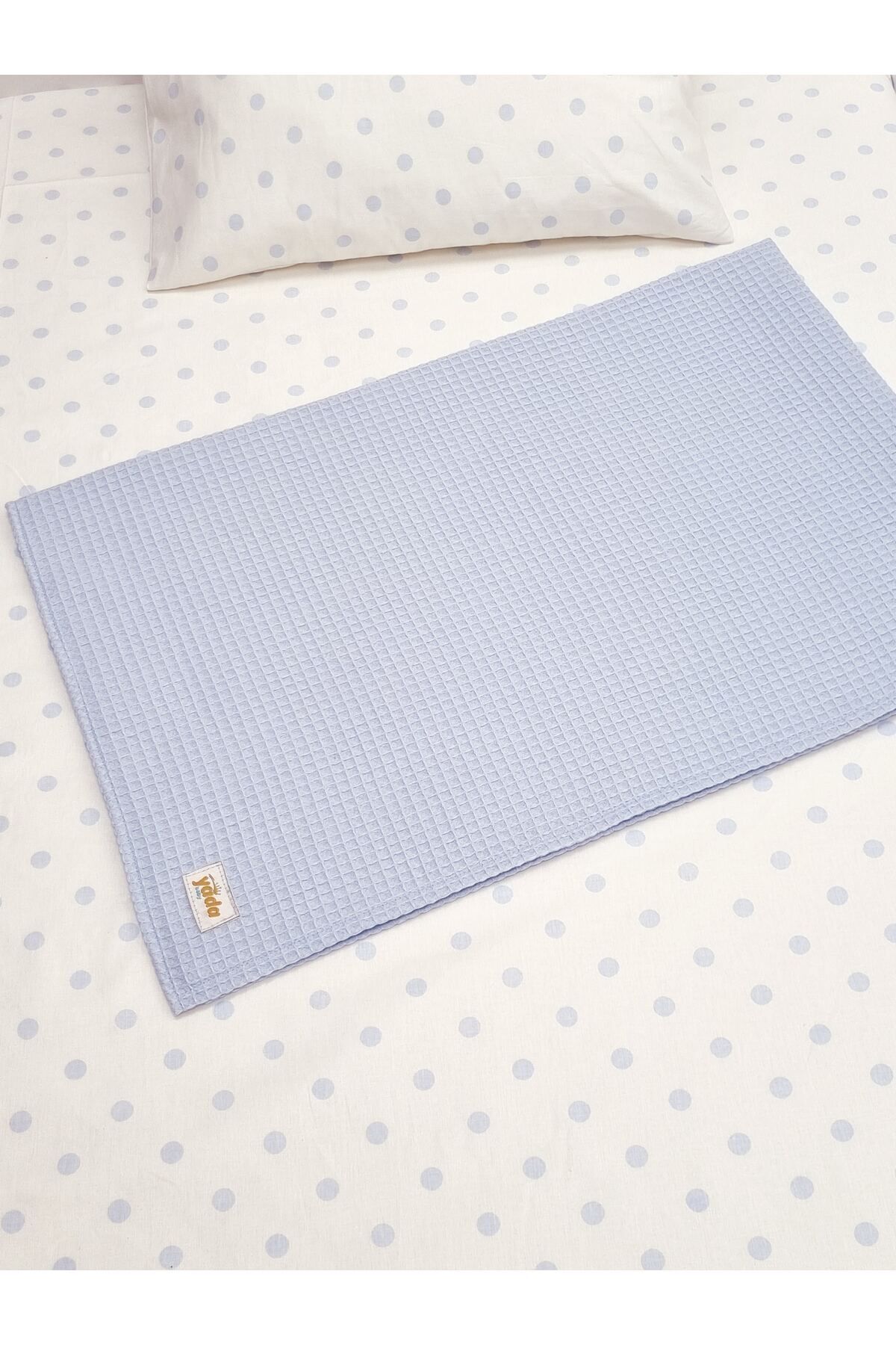 Yada Baby %100 Pamuk Poplin Waffle Bebek Pike Takımı (80 X 120 CM) (OEKO-TEX SERTİFİKALI) fotoğrafı 7 (önizleme)