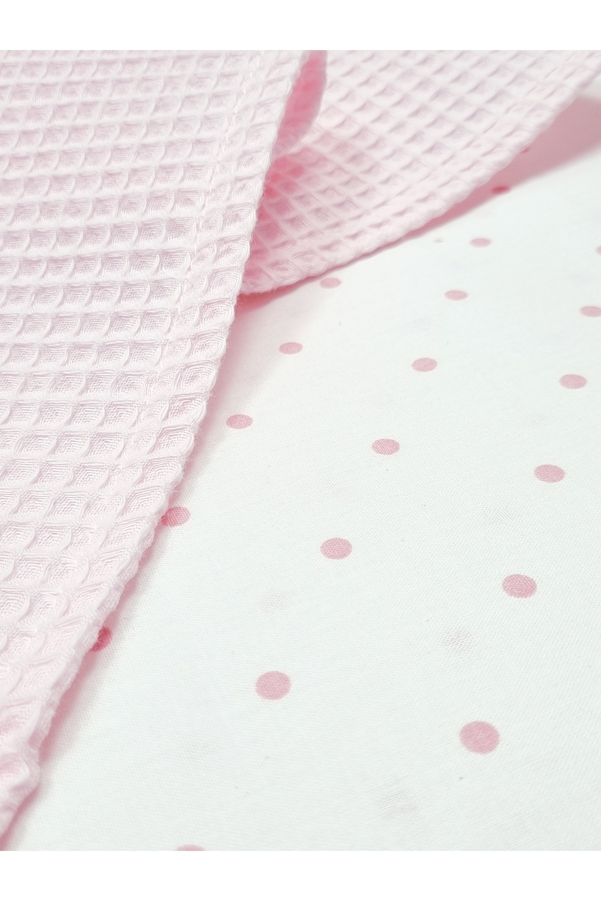 Yada Baby %100 Pamuk Poplin Waffle Bebek Pike Takımı (80 X 120 CM) (OEKO-TEX SERTİFİKALI) fotoğrafı 6 (önizleme)