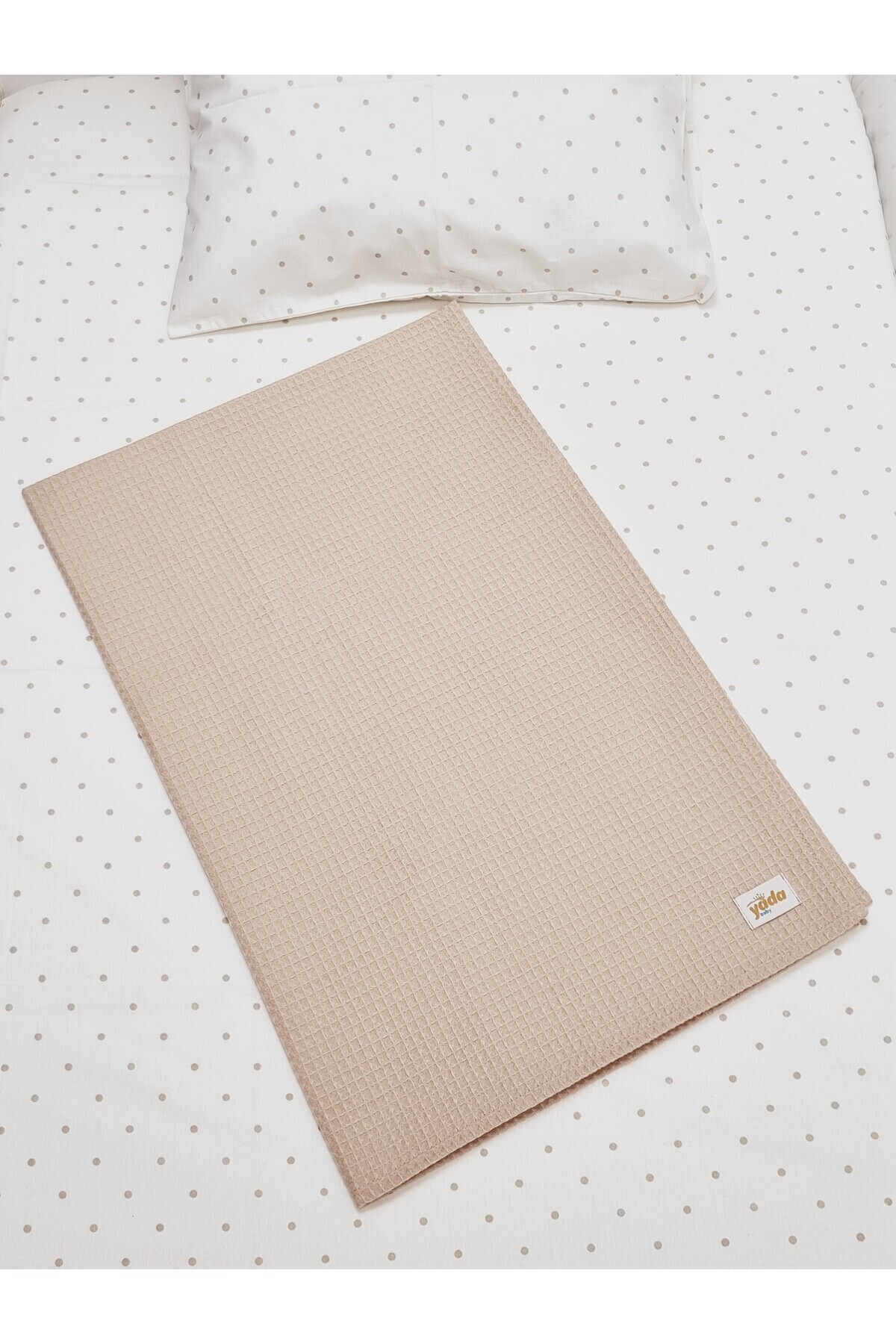 Yada Baby %100 Pamuk Poplin Waffle Bebek Pike Takımı (80 X 120 CM) (OEKO-TEX SERTİFİKALI) fotoğrafı 4 (önizleme)