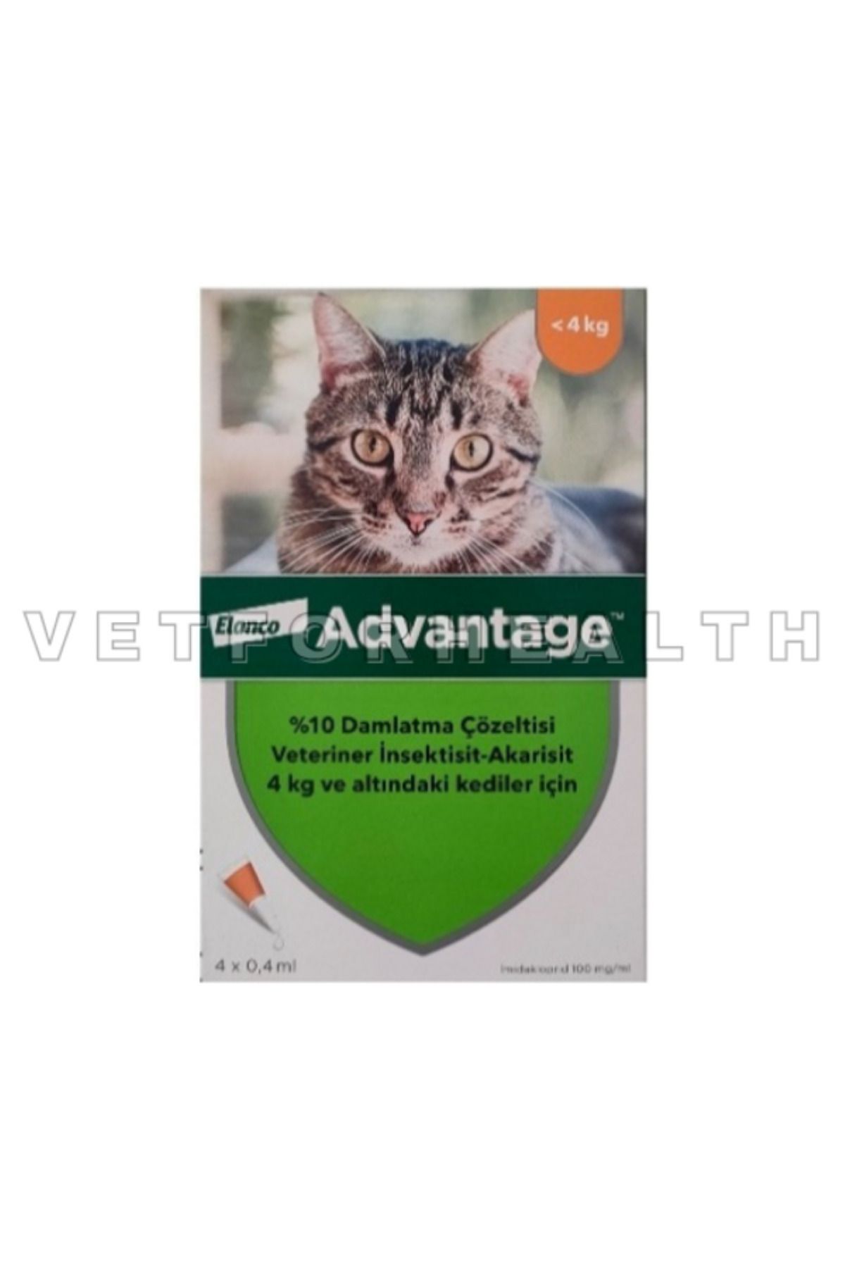 BesteVet Advantage Kedi Spot On 0.4 ml STT:2027