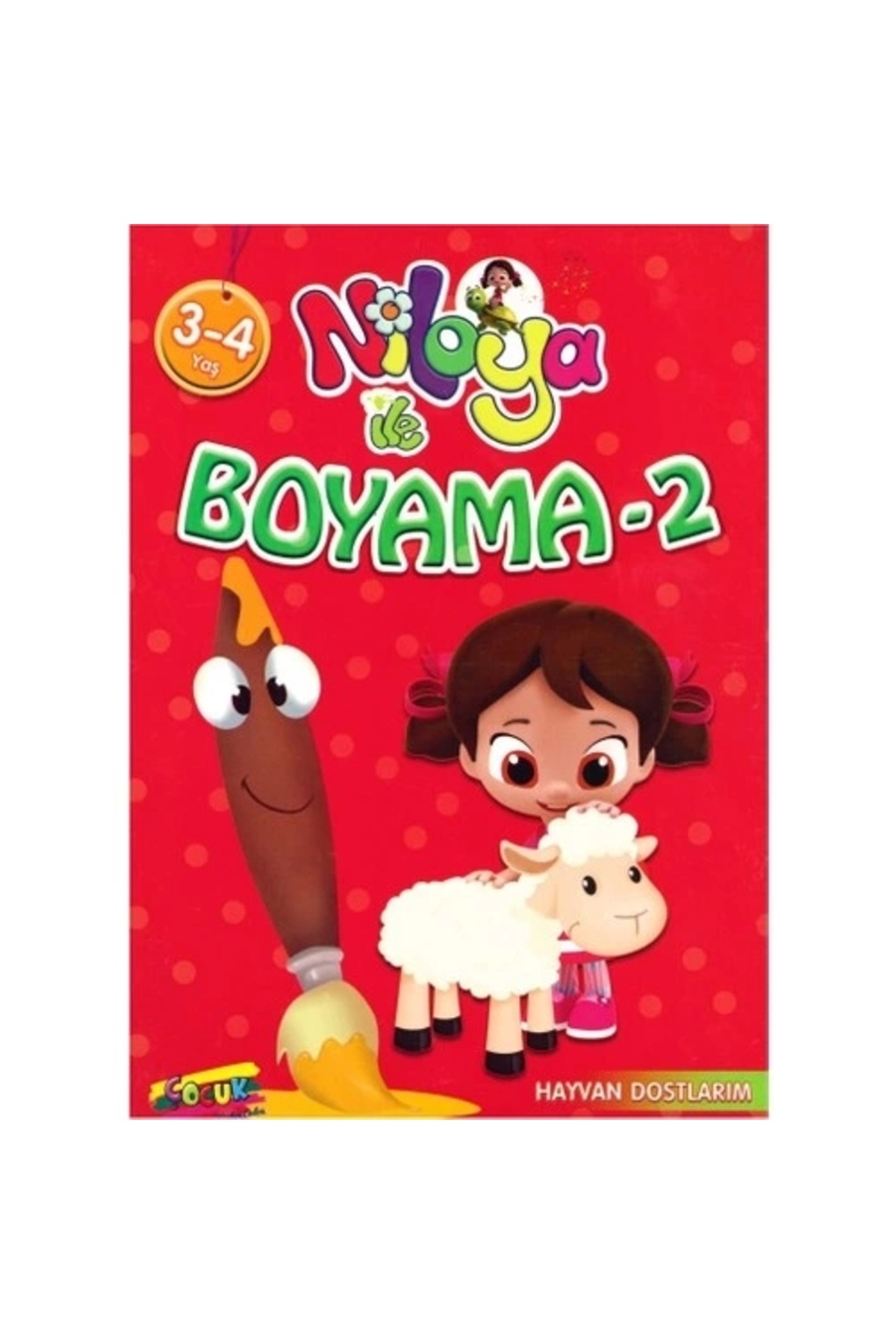 Keskin Color Yayınları Keskin Color Niloya 3-4 Yaş 20x28 8 Yp.renkli Boyama Kitabı -1